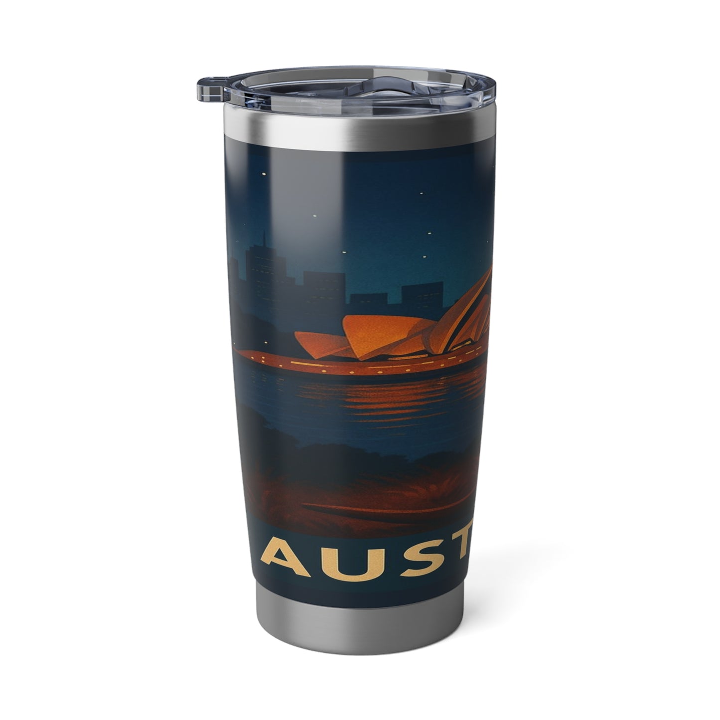"Vaso Térmico Vagabond 20oz Australia🌞 – Tierra de maravillas naturales y espíritu libre"