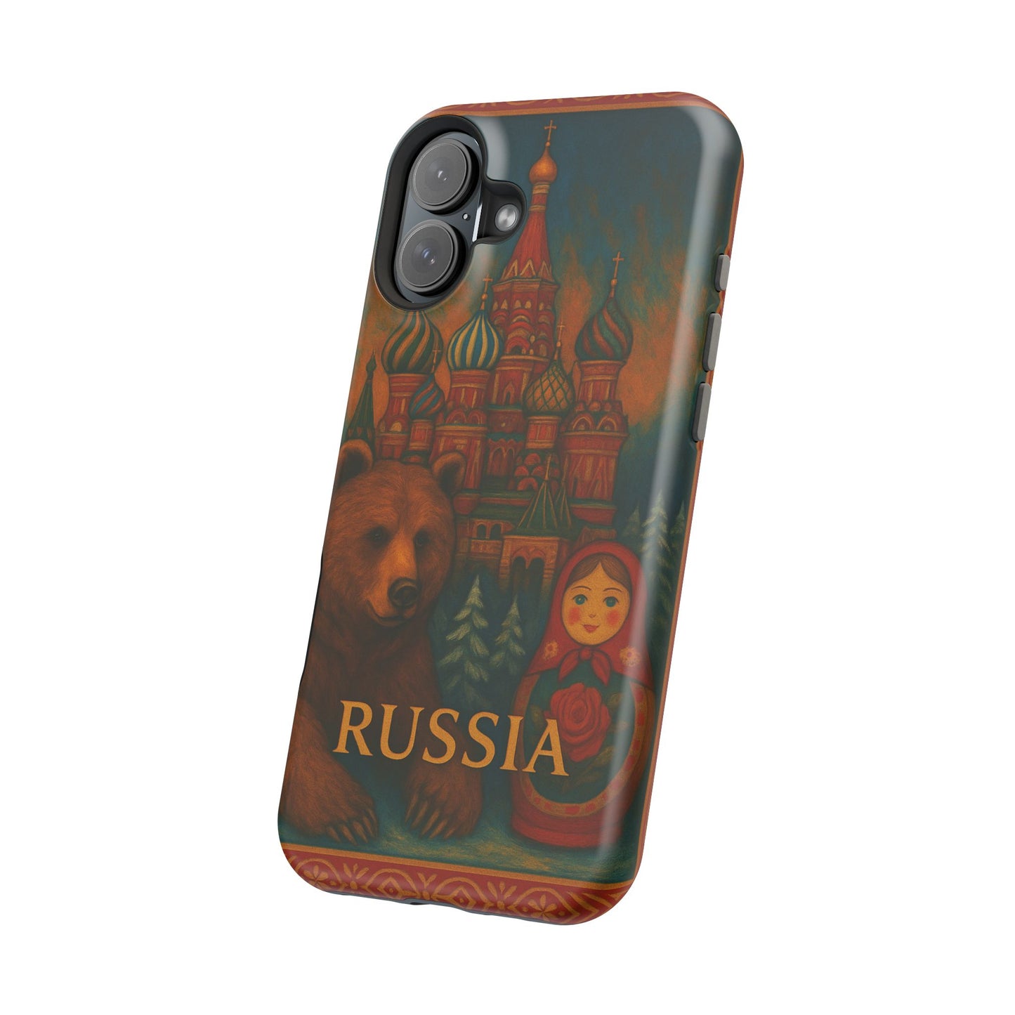 "Funda Magnética Reforzada Magnética Reforzada Rusia❄️ – Tierra de historia, misterio y grandeza"
