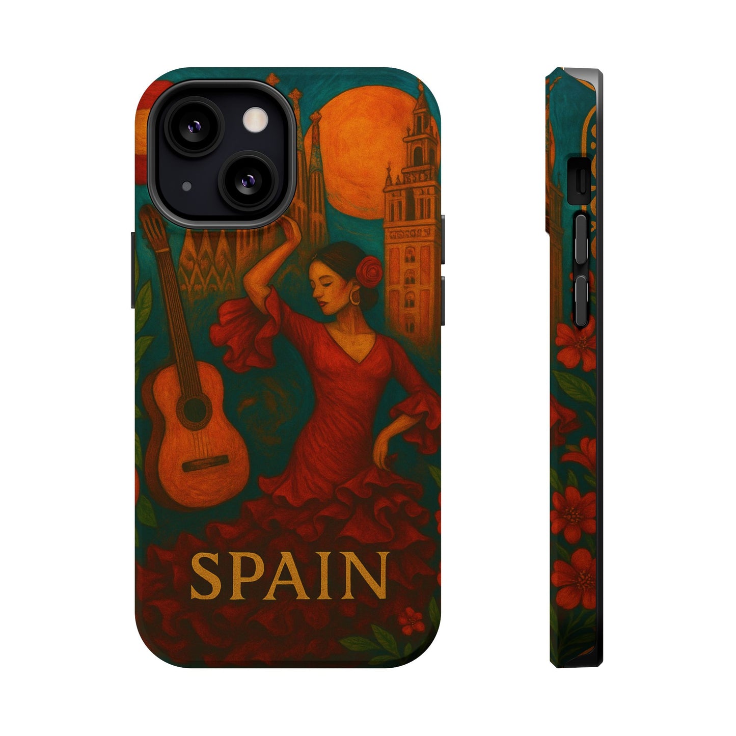 "Funda Magnética Reforzada Magnética Reforzada España: Pasión, Arte y Sabores que Enamoran 🎨💃🍷"