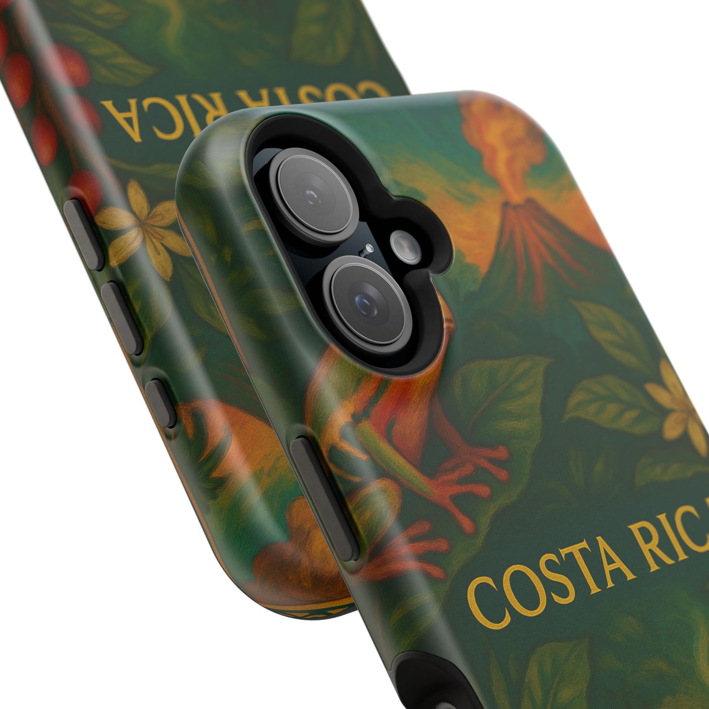 "Funda Magnética Reforzada Magnética Reforzada Costa Rica: Pura Vida entre Volcanes y Selvas 🌋🌴🦜"