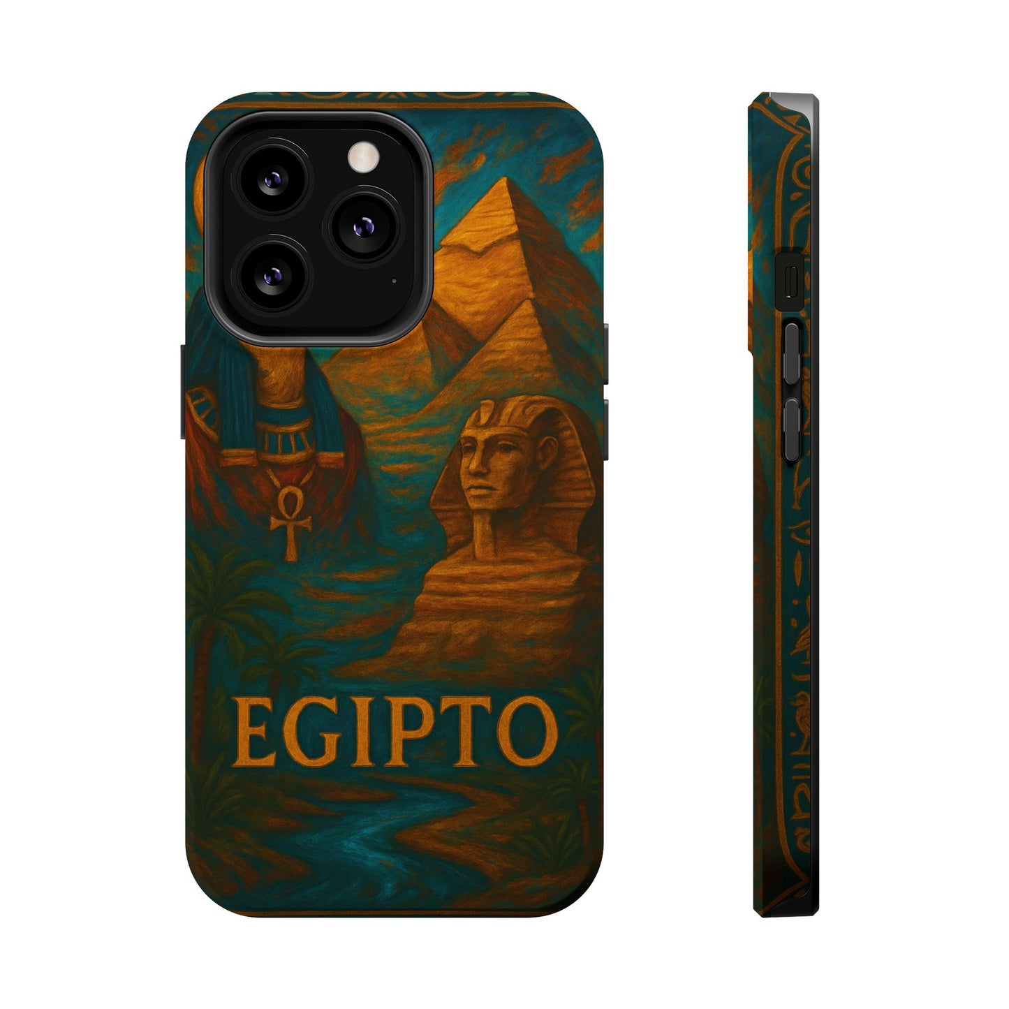"Funda Magnética Reforzada Egipto Misterio Dorado del Nilo 🏺🌅🐫