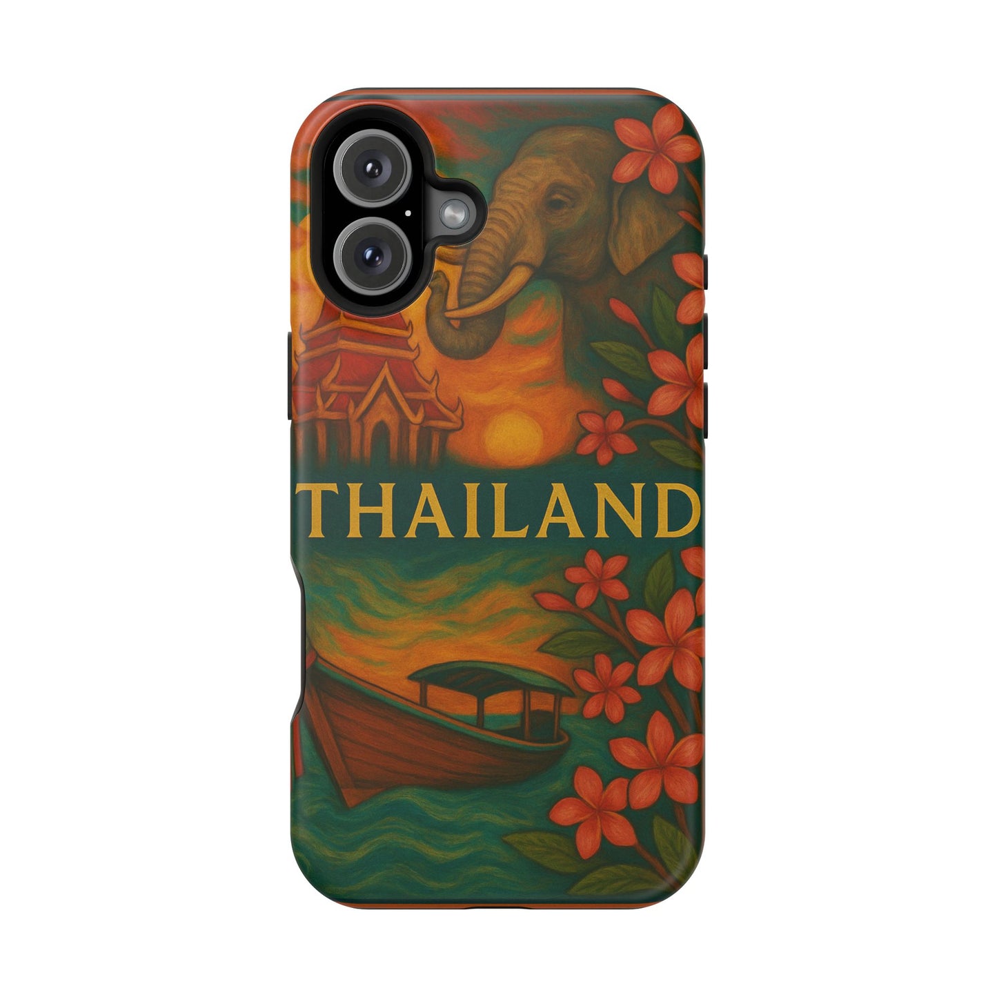 "Funda Magnética Reforzada Magnética Reforzada Thailand🌴 – El Reino de las Sonrisas y la Aventura"