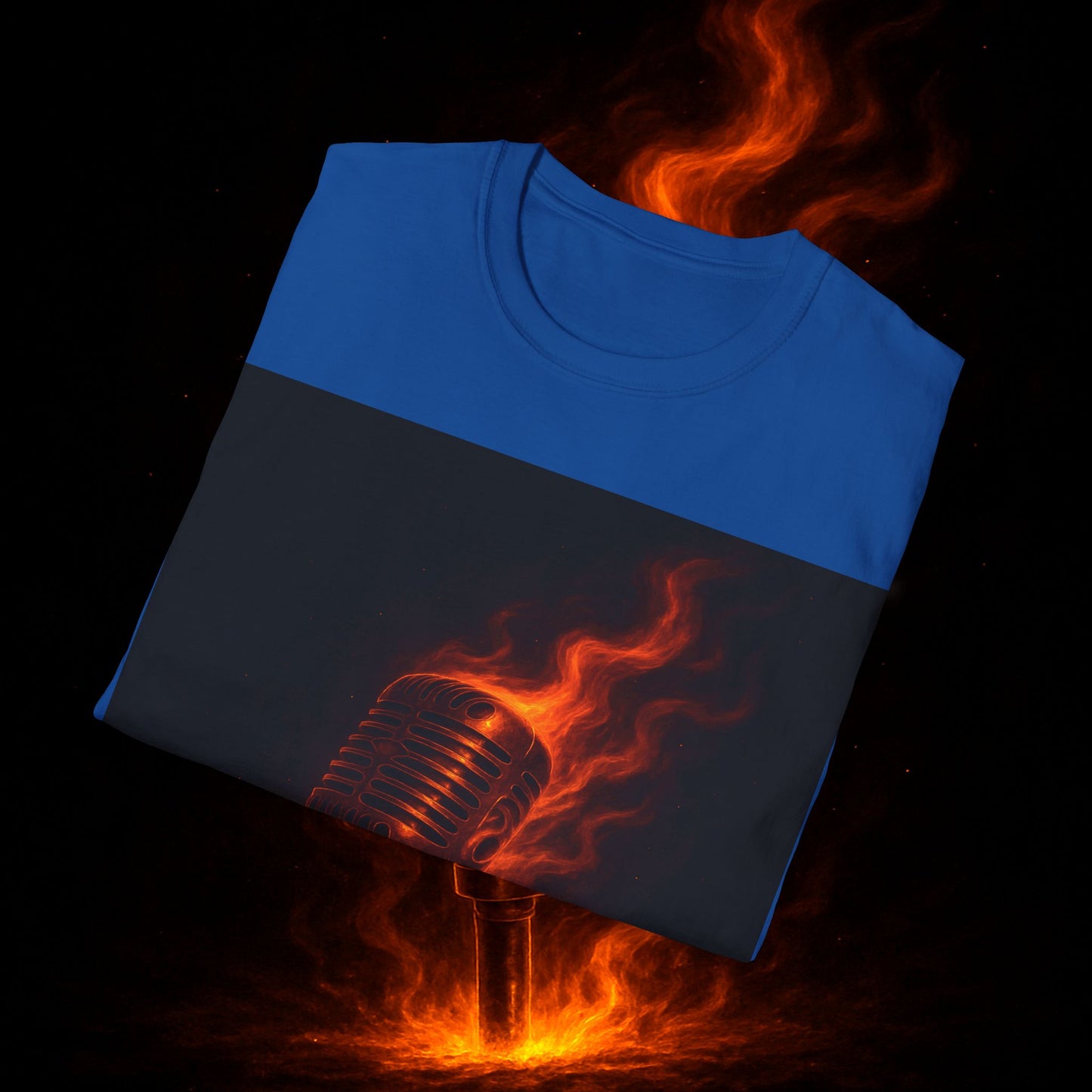 "Camiseta voz 🎤🔥Dilo con fuego. Cántalo con alma.” 🔥🎤