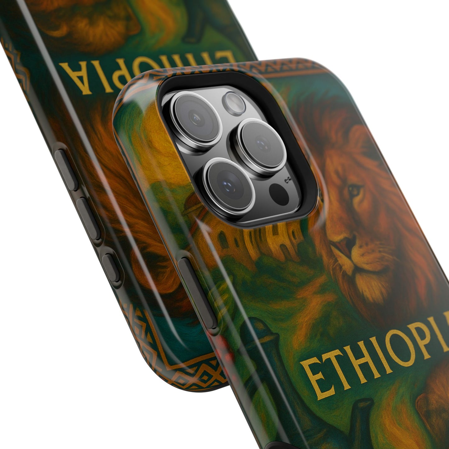 "Reinforced Magnetic Case Ethiopia – Sacred Land and Ancestral Soul"