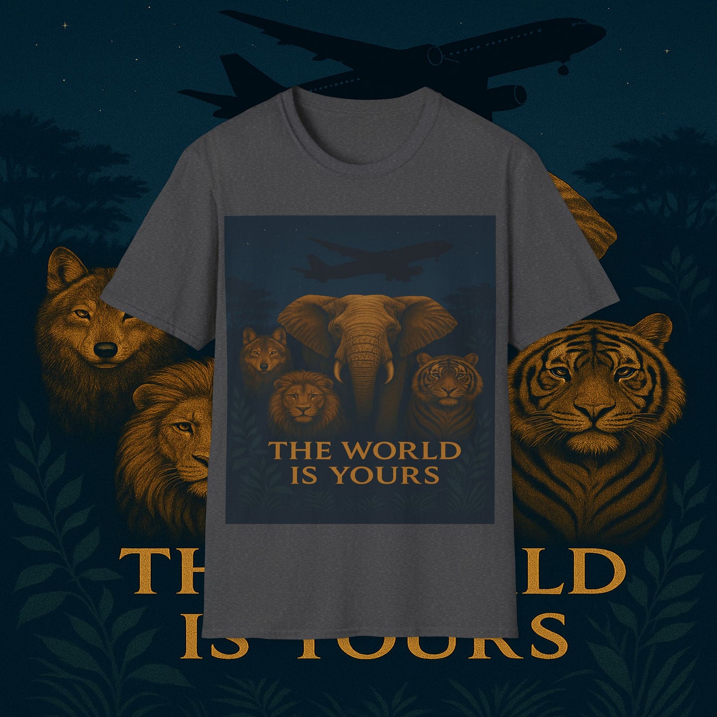 "The world is yours" T-shirt🌍✨