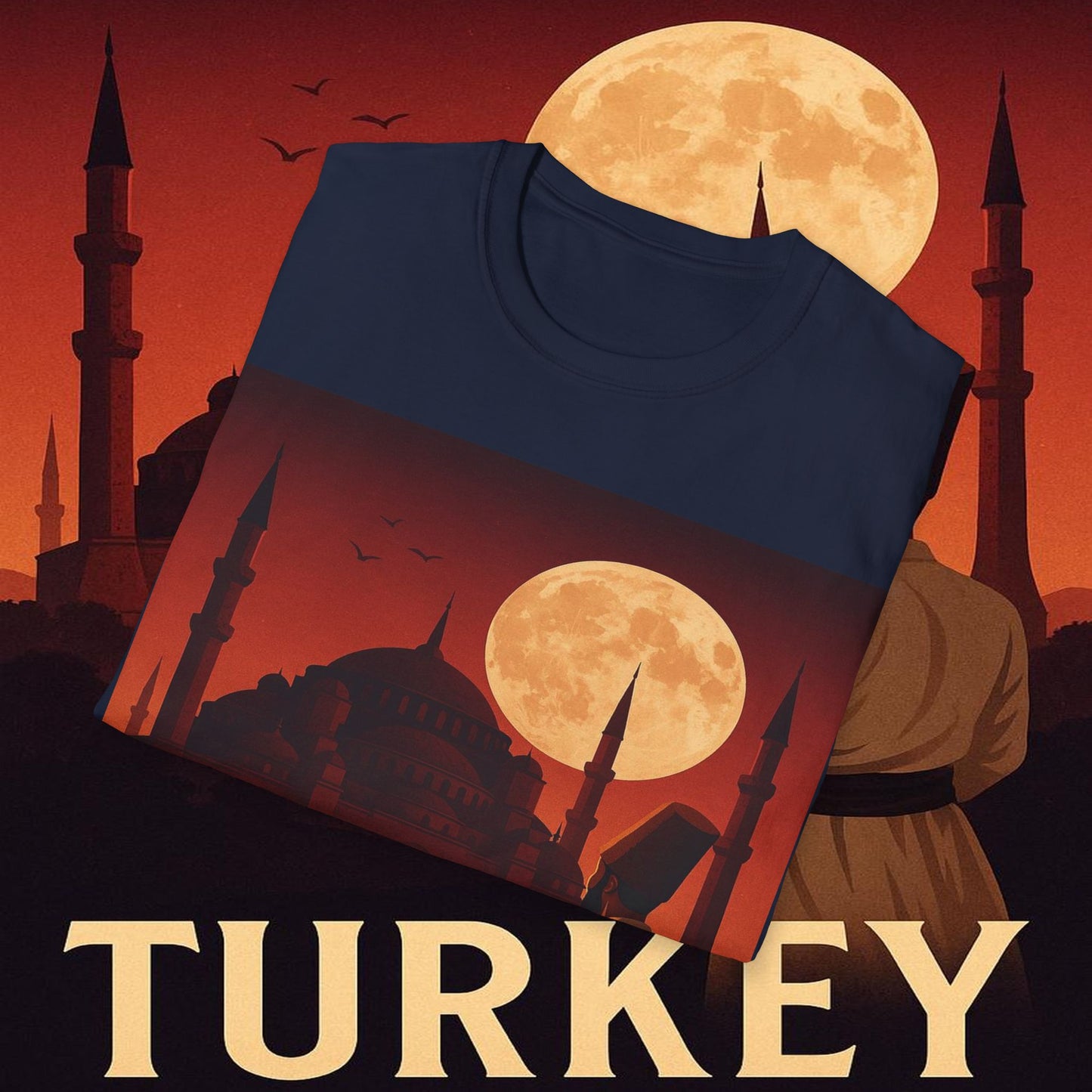 "Camiseta turquia✨ – Donde Oriente y Occidente se abrazan"