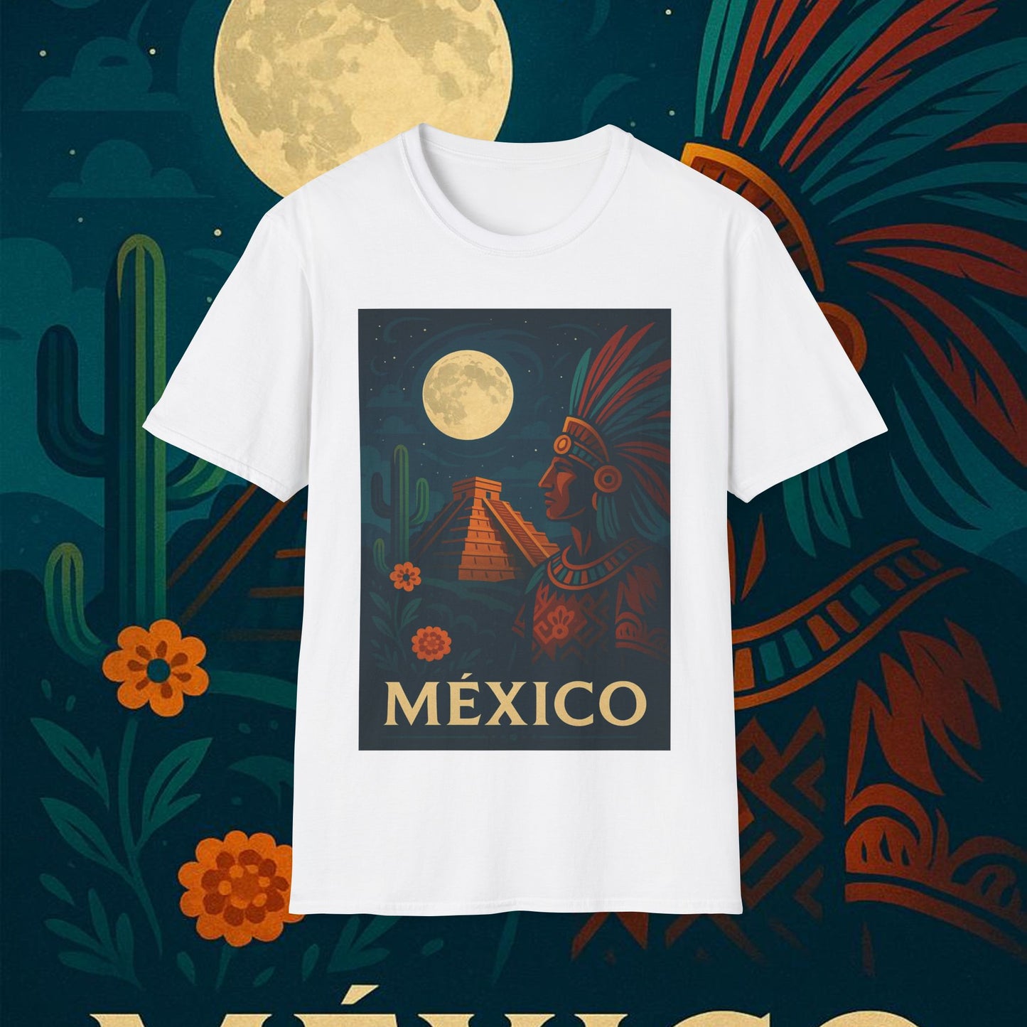 "Camiseta México: Tierra de Colores, Cultura y Corazón 🌵🎉🪅"