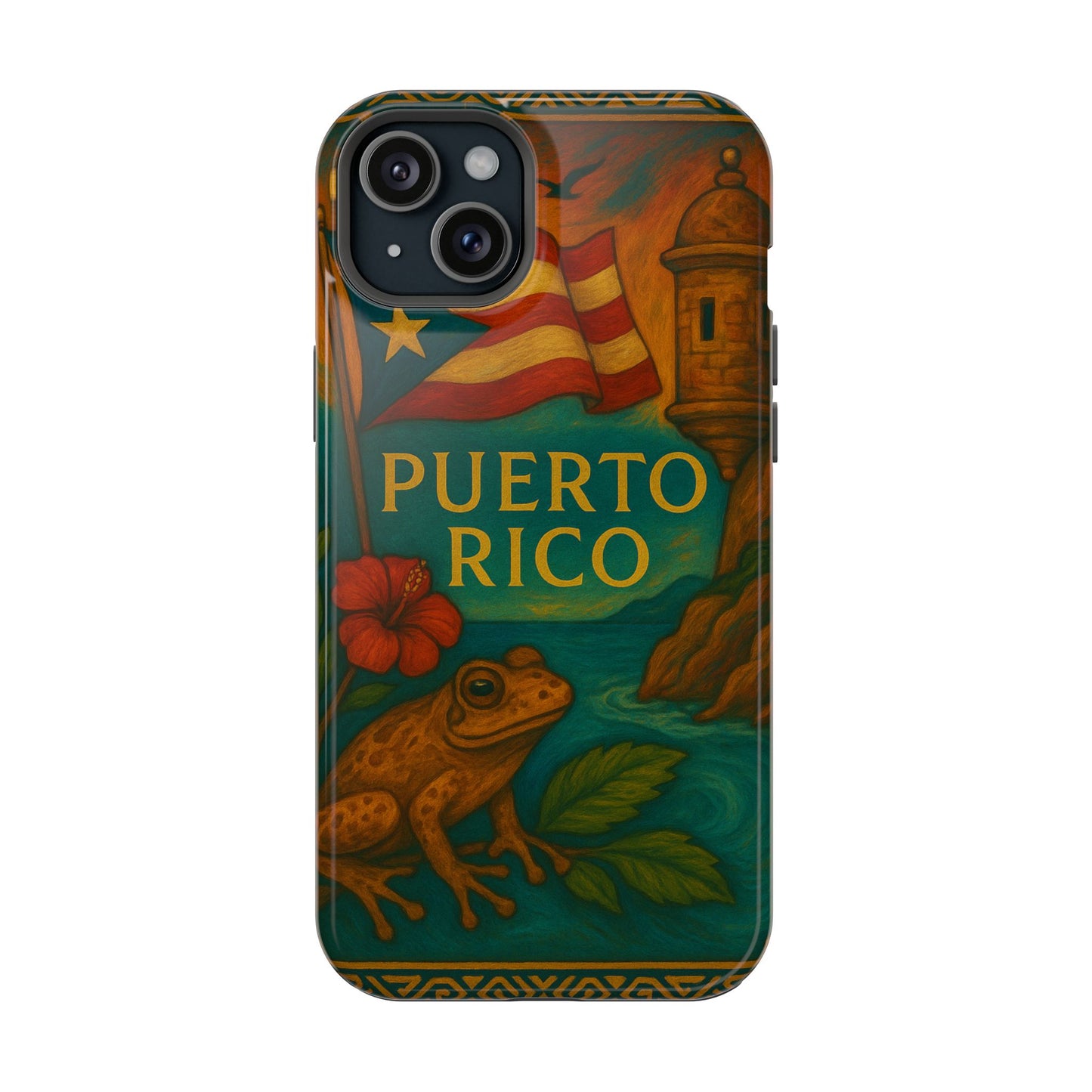 "Reinforced Magnetic Case Puerto Rico – Caribbean rhythm, soul, and color"
