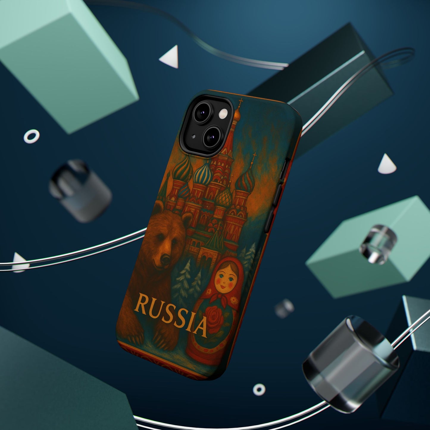 "Funda Magnética Reforzada Magnética Reforzada Rusia❄️ – Tierra de historia, misterio y grandeza"