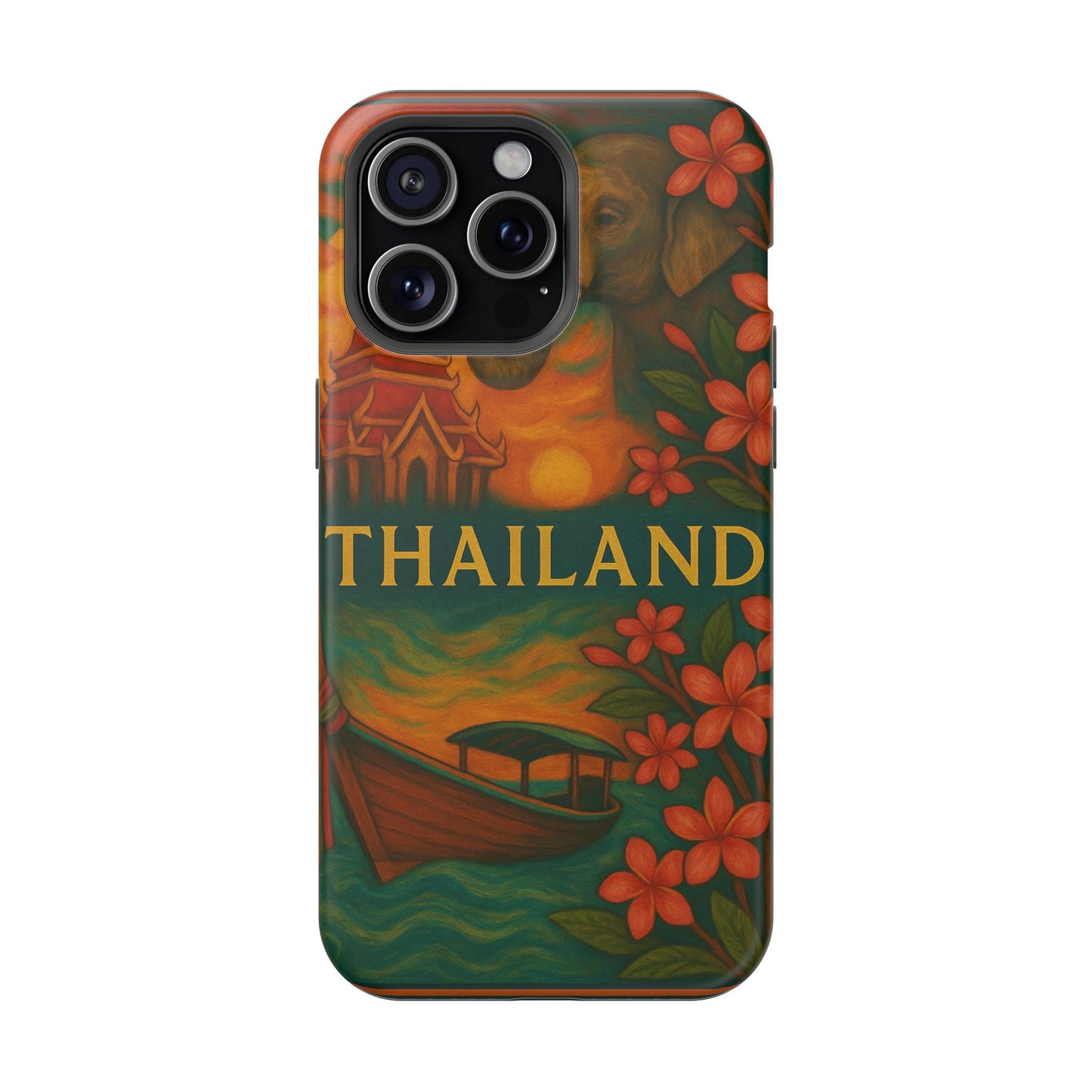 "Funda Magnética Reforzada Magnética Reforzada Thailand🌴 – El Reino de las Sonrisas y la Aventura"