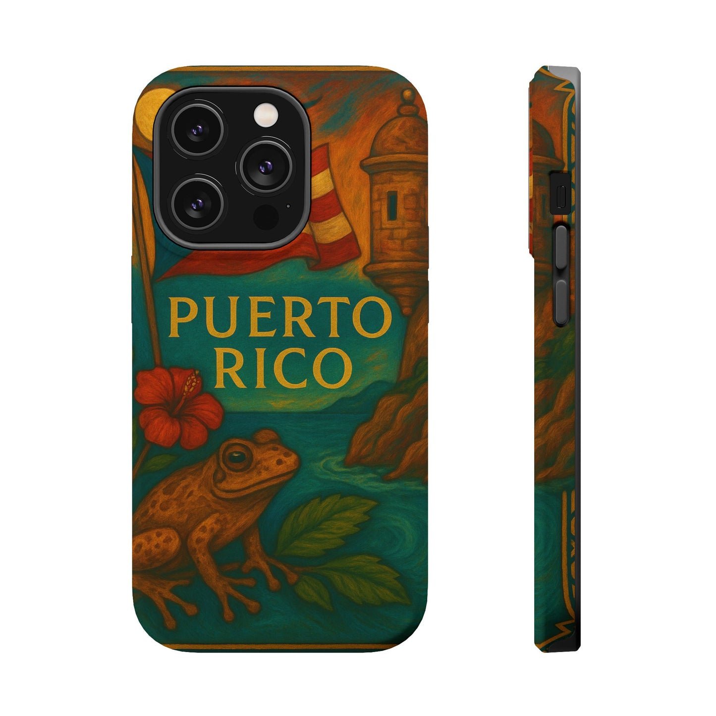 "Reinforced Magnetic Case Puerto Rico – Caribbean rhythm, soul, and color"