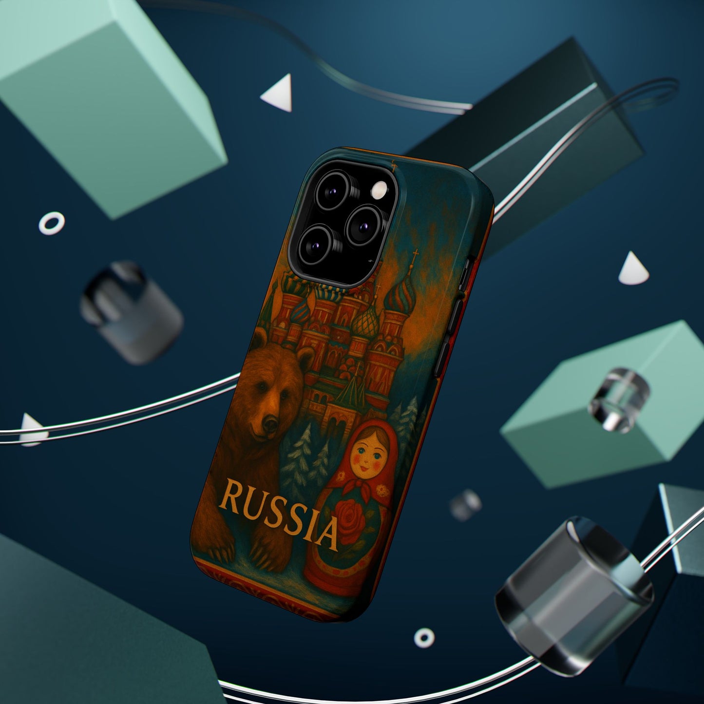 "Funda Magnética Reforzada Magnética Reforzada Rusia❄️ – Tierra de historia, misterio y grandeza"