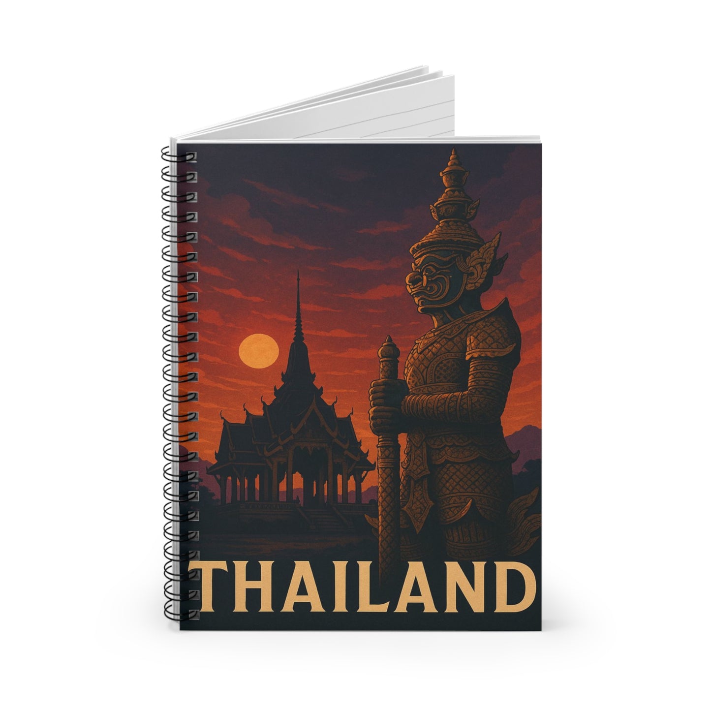 "libreta Thailand🌴 – El Reino de las Sonrisas y la Aventura"