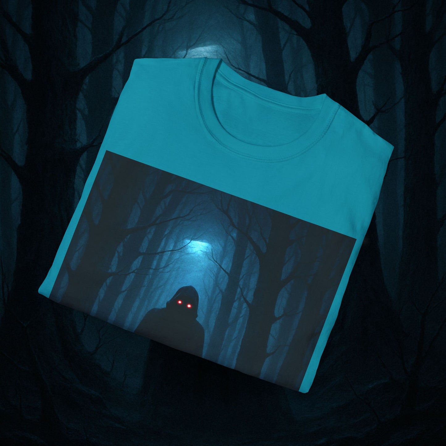 "Camiseta 🖤 El Vigía del Bosque Oscuro"