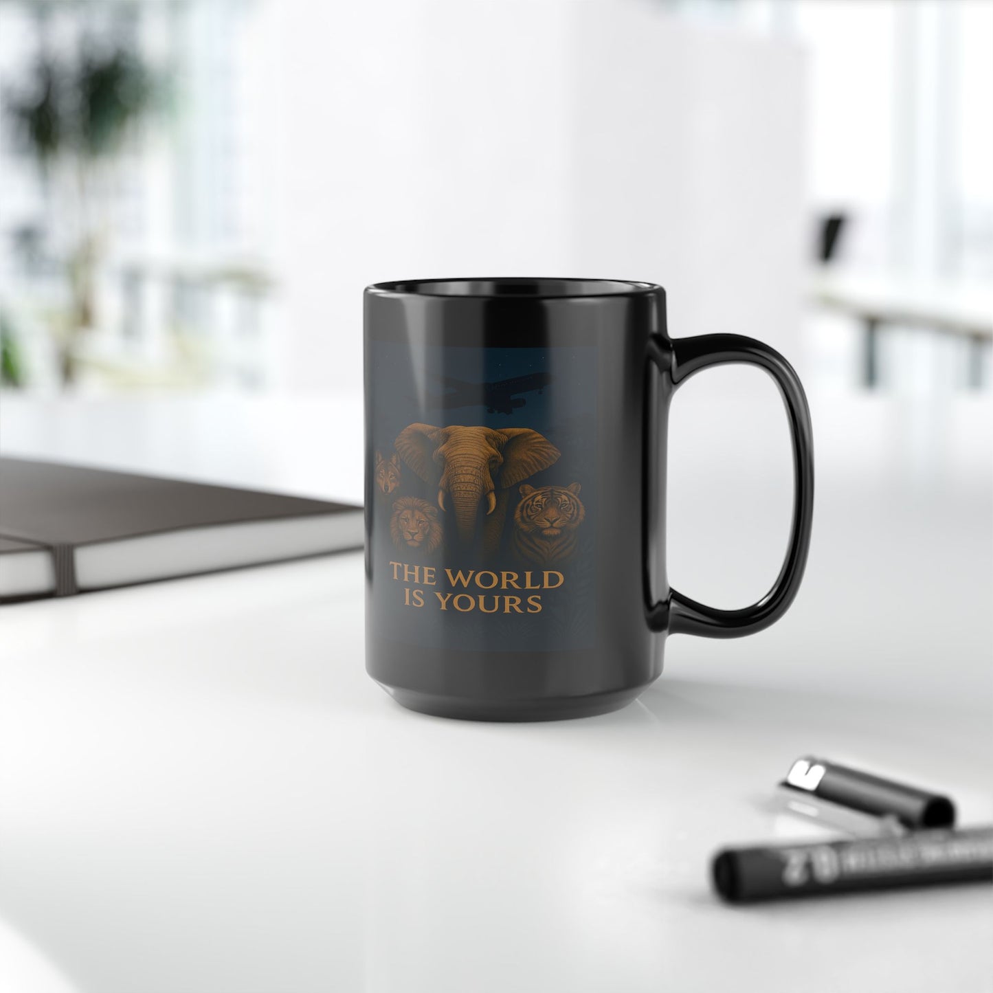 "Taza El mundo es tuyo"🌍✨