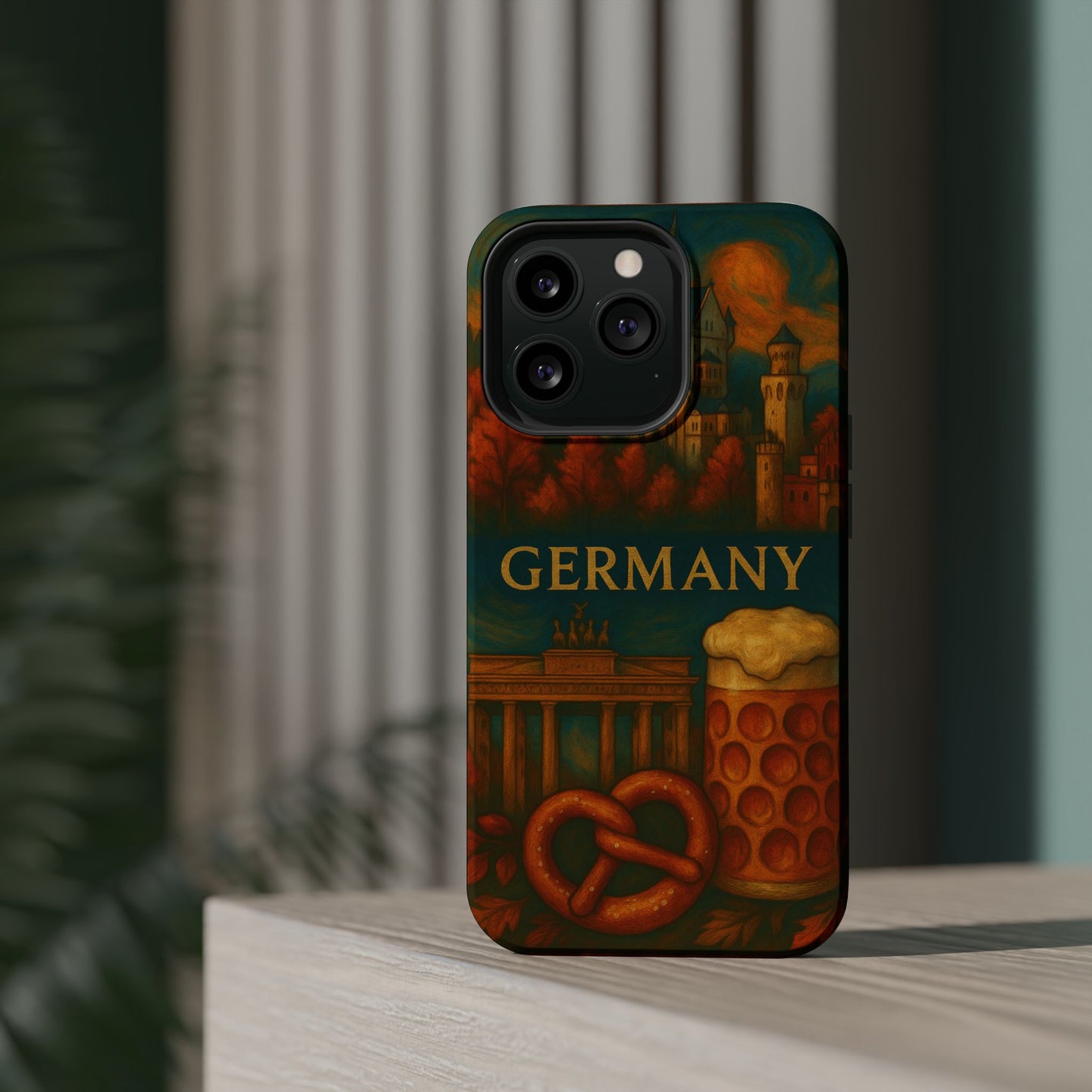 "Funda Magnética Reforzada Alemania: Fortaleza, Historia y Tradición 🎖️🏰🍺"