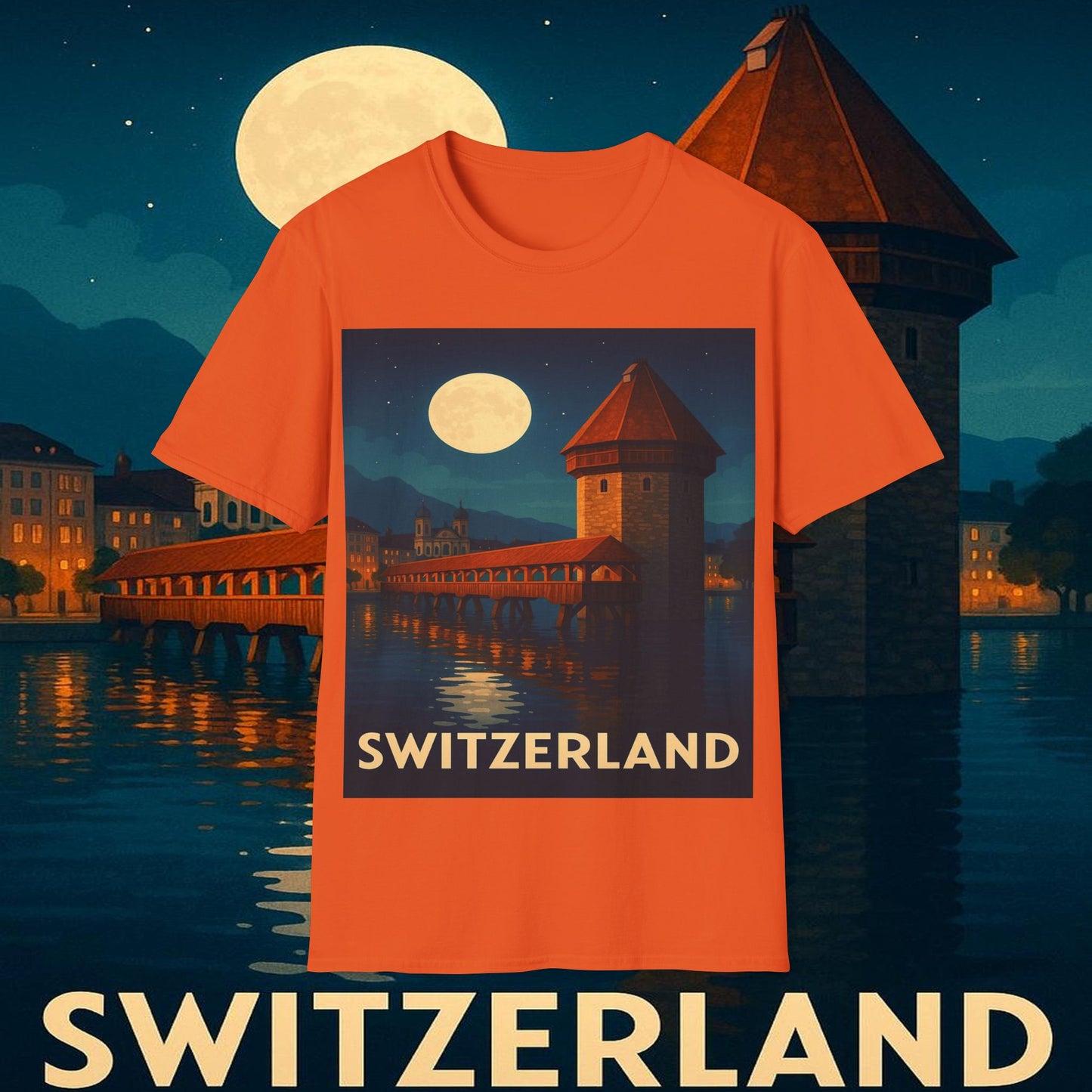 "Camiseta suiza❄️ – Tierra de montañas majestuosas y precisión legendaria"