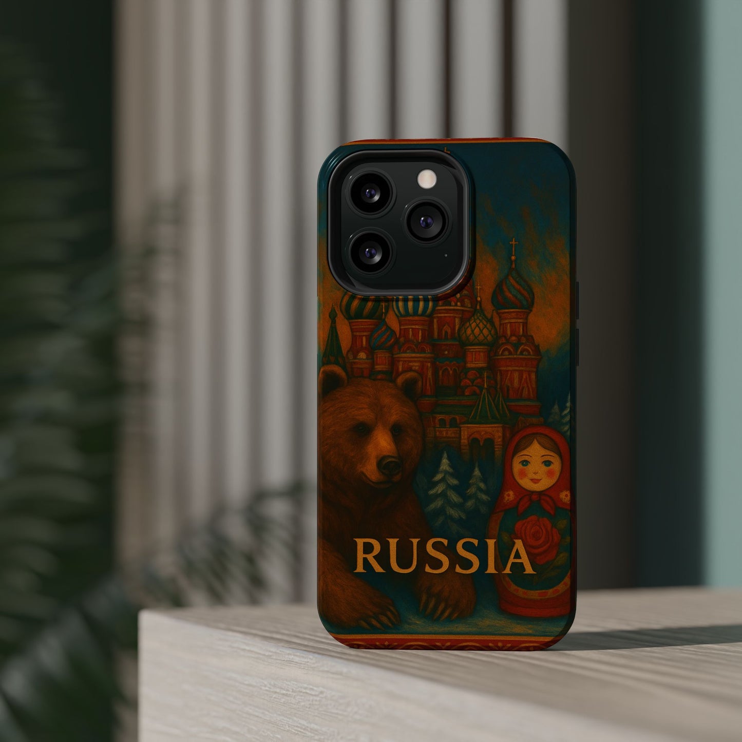 "Funda Magnética Reforzada Magnética Reforzada Rusia❄️ – Tierra de historia, misterio y grandeza"