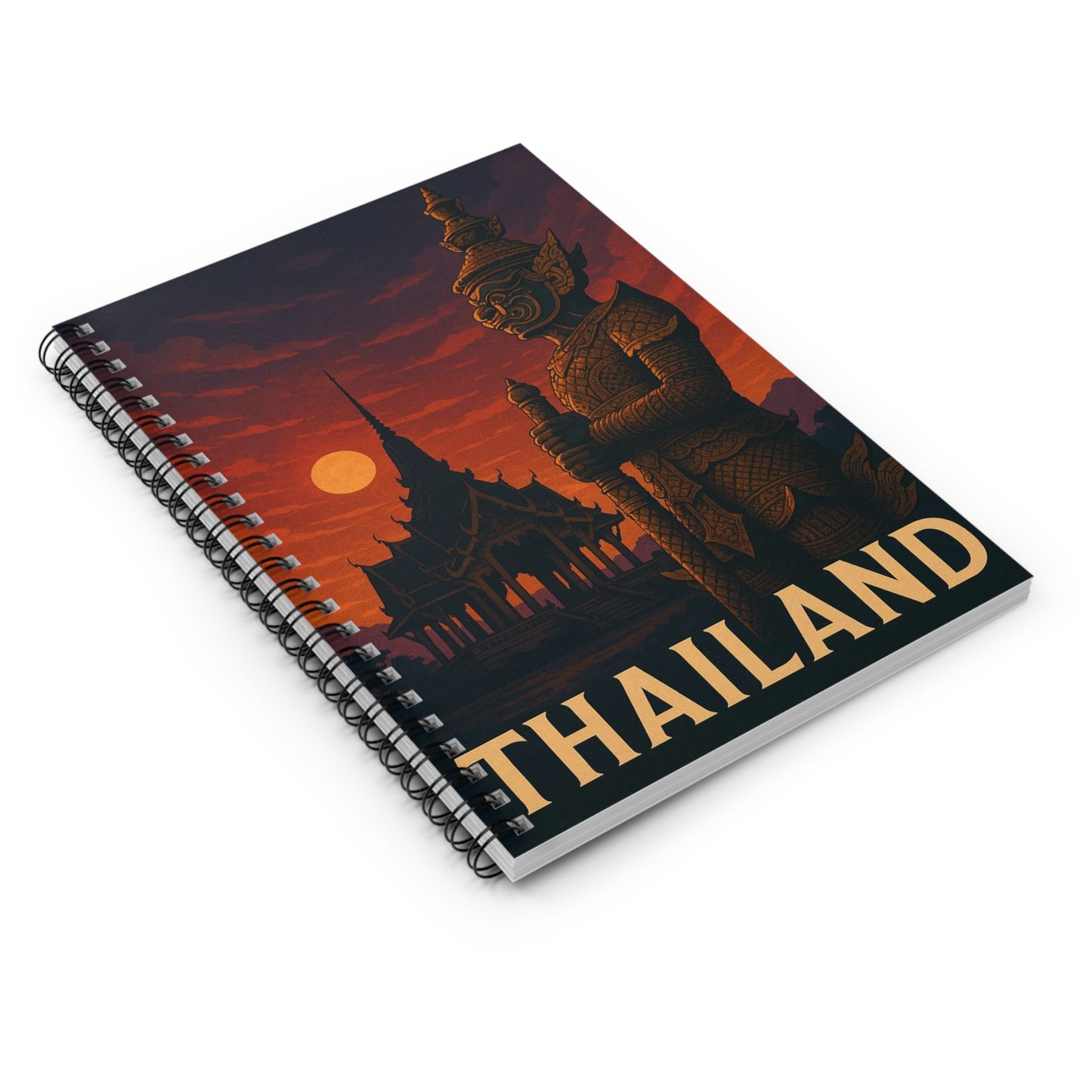 "libreta Thailand🌴 – El Reino de las Sonrisas y la Aventura"