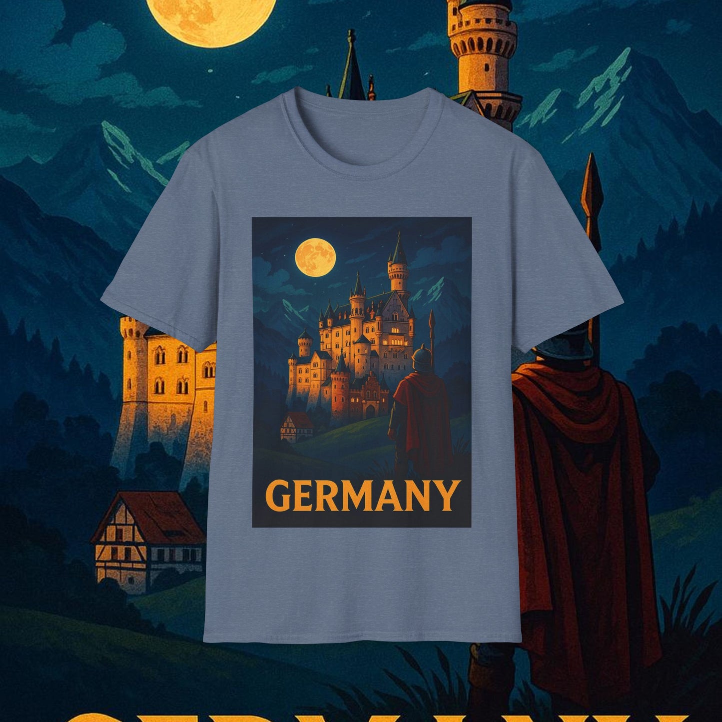 "Camiseta Alemania: Fortaleza, Historia y Tradición 🎖️🏰🍺