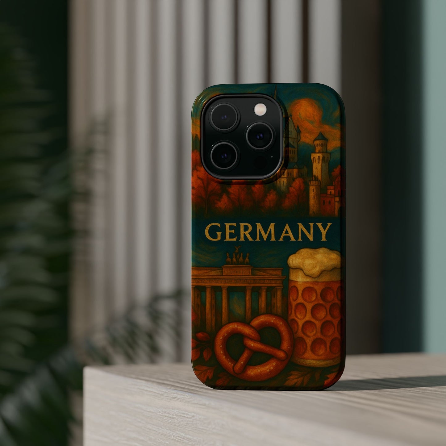 "Funda Magnética Reforzada Alemania: Fortaleza, Historia y Tradición 🎖️🏰🍺"