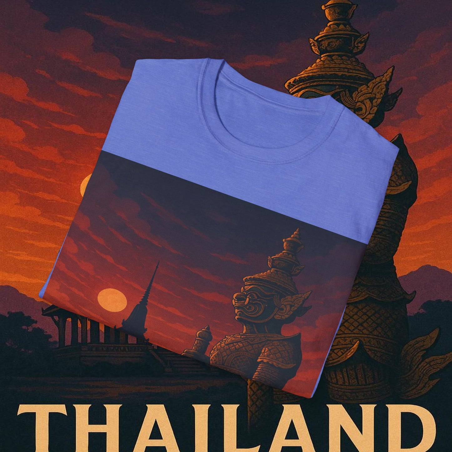 "Camiseta Thailand🌴 – El Reino de las Sonrisas y la Aventura"