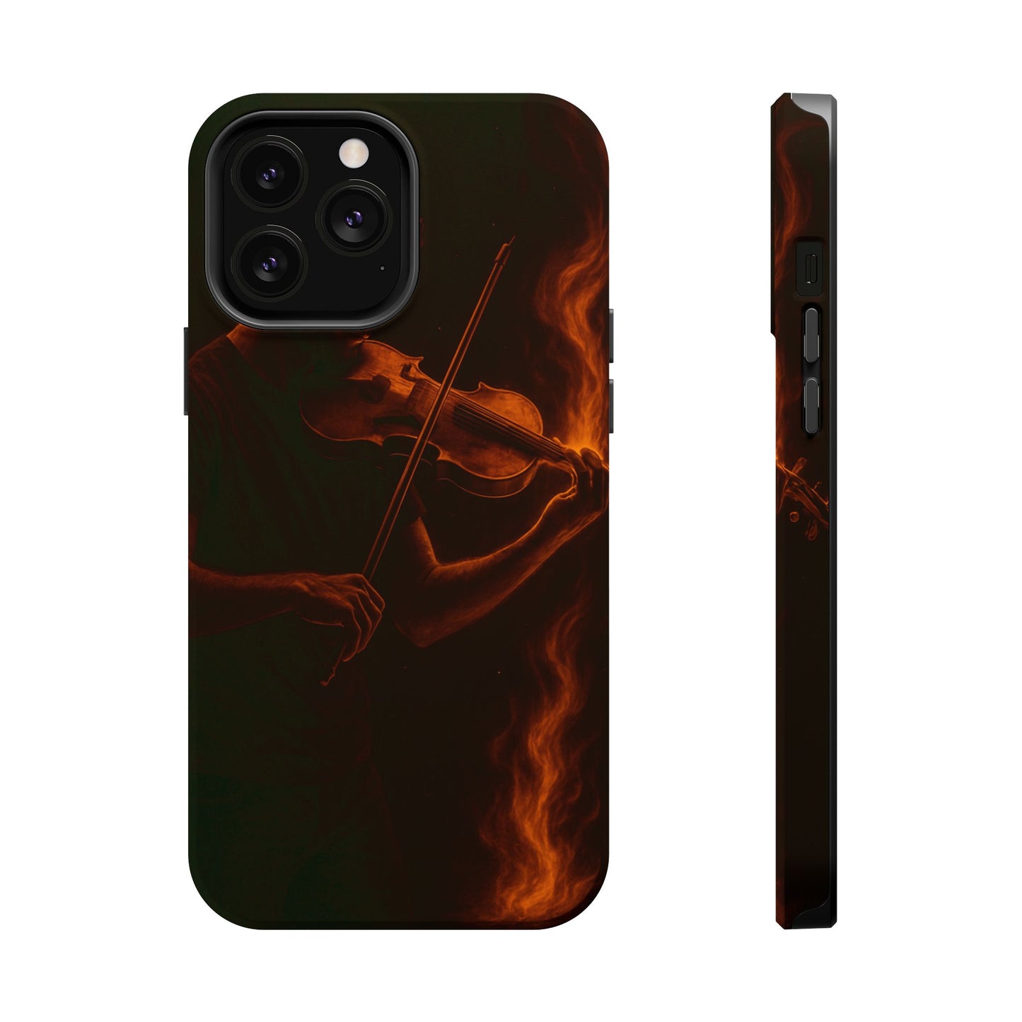 "Funda Magnética Reforzada Magnética Reforzada violin 🎻🔥 “Toca con el alma. Quema con cada nota.” 🔥🎻