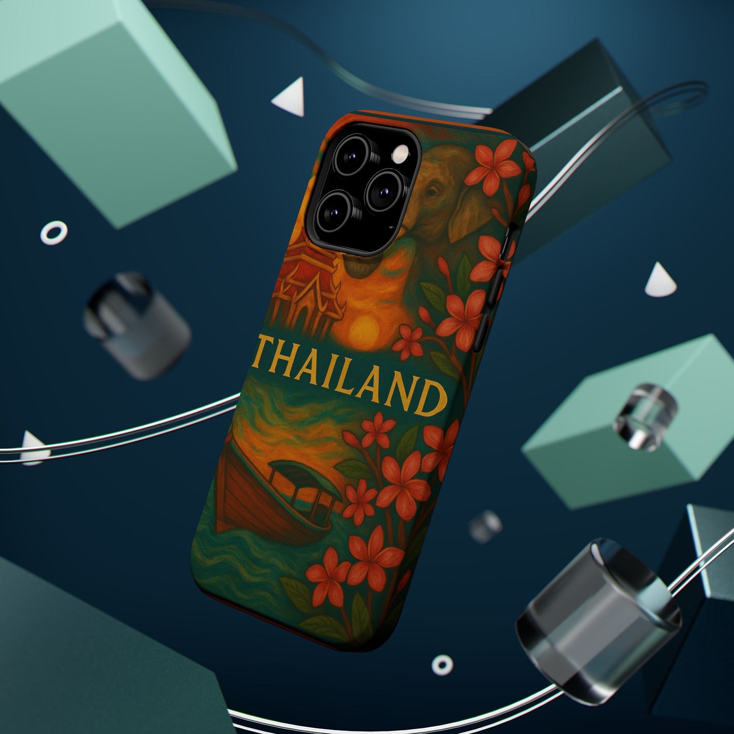 "Funda Magnética Reforzada Magnética Reforzada Thailand🌴 – El Reino de las Sonrisas y la Aventura"