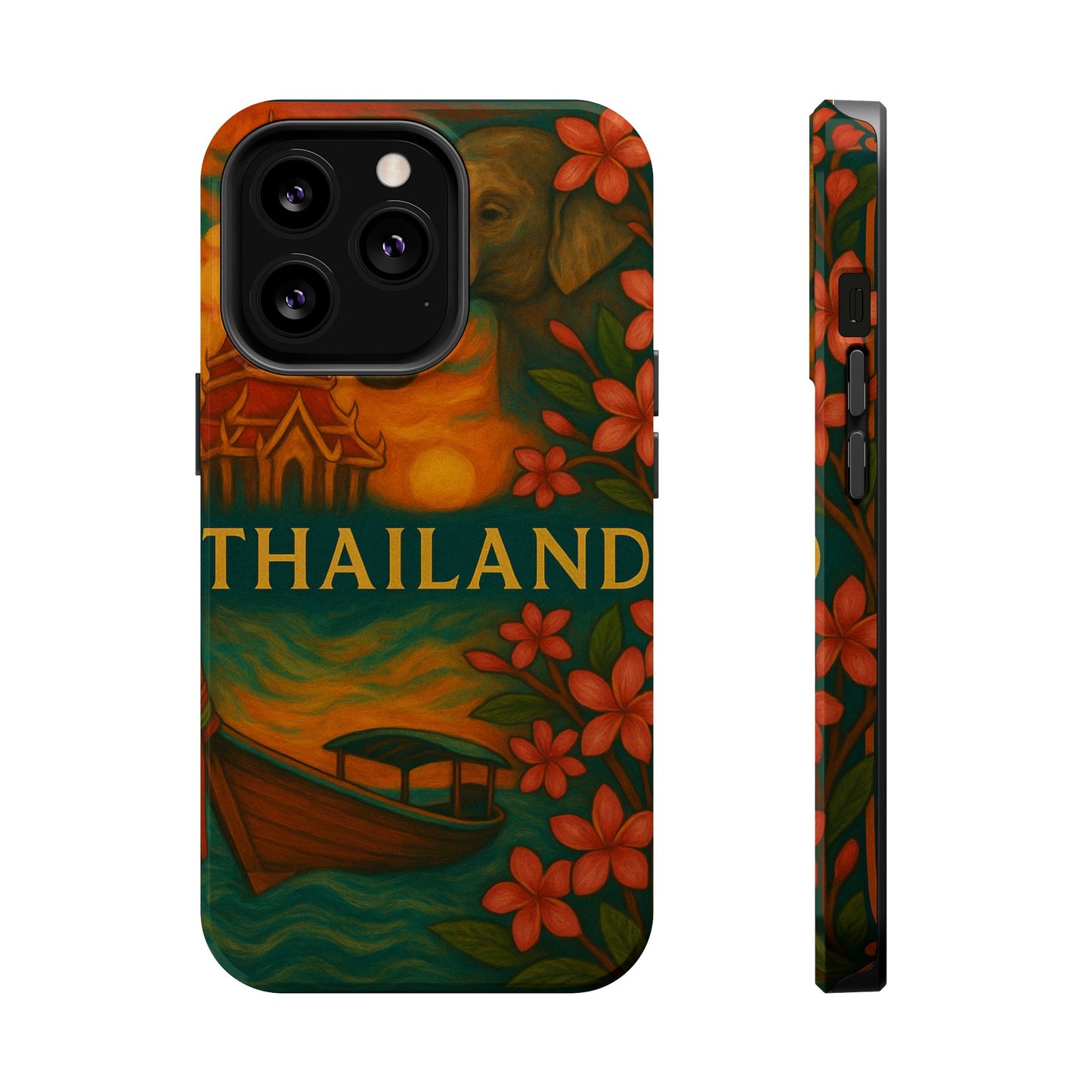 "Funda Magnética Reforzada Magnética Reforzada Thailand🌴 – El Reino de las Sonrisas y la Aventura"