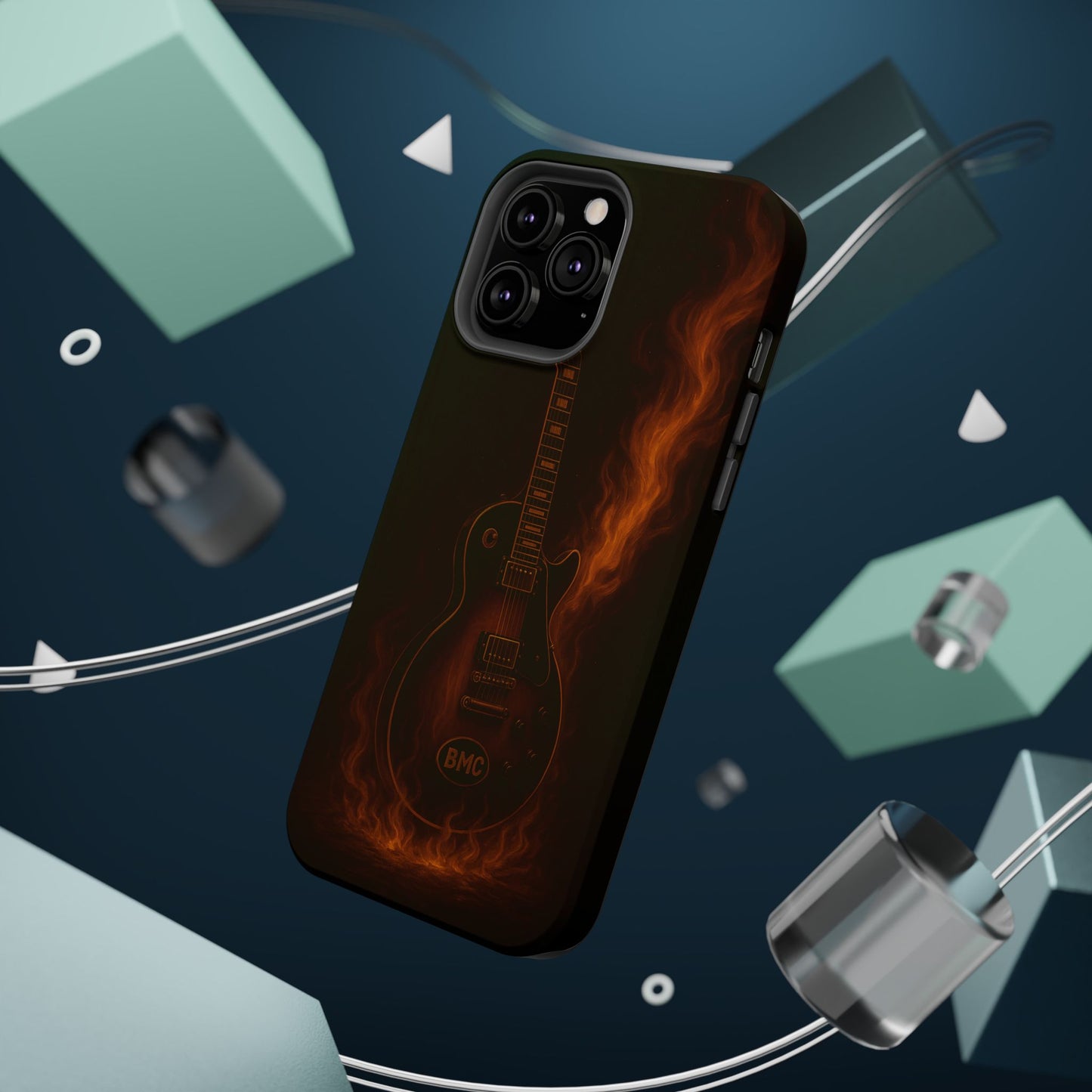 "Funda Magnética Reforzada Magnética Reforzada guitarra🎸🔥 Donde vibra una cuerda, nace una llamarada.” 🔥🎸