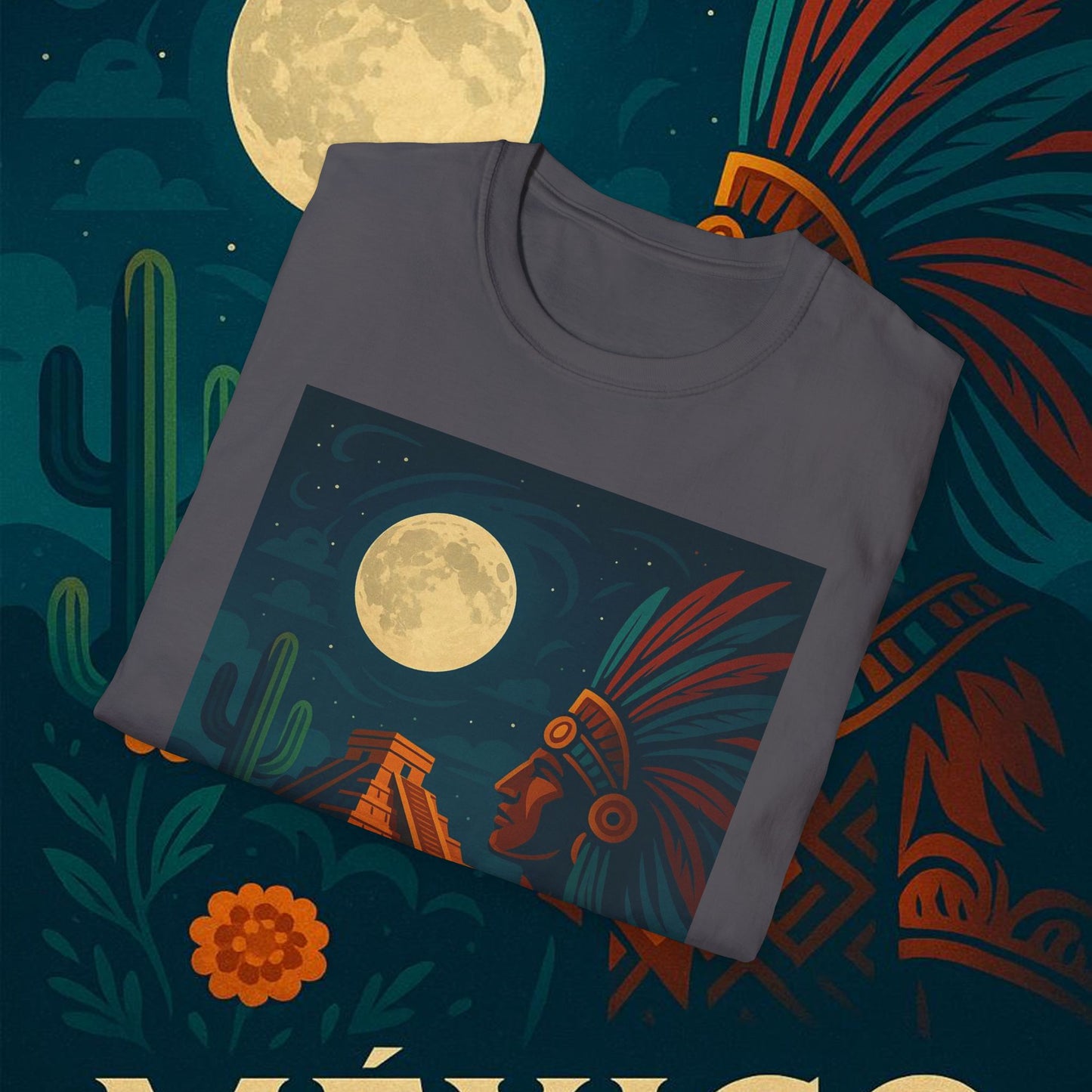 "Camiseta México: Tierra de Colores, Cultura y Corazón 🌵🎉🪅"