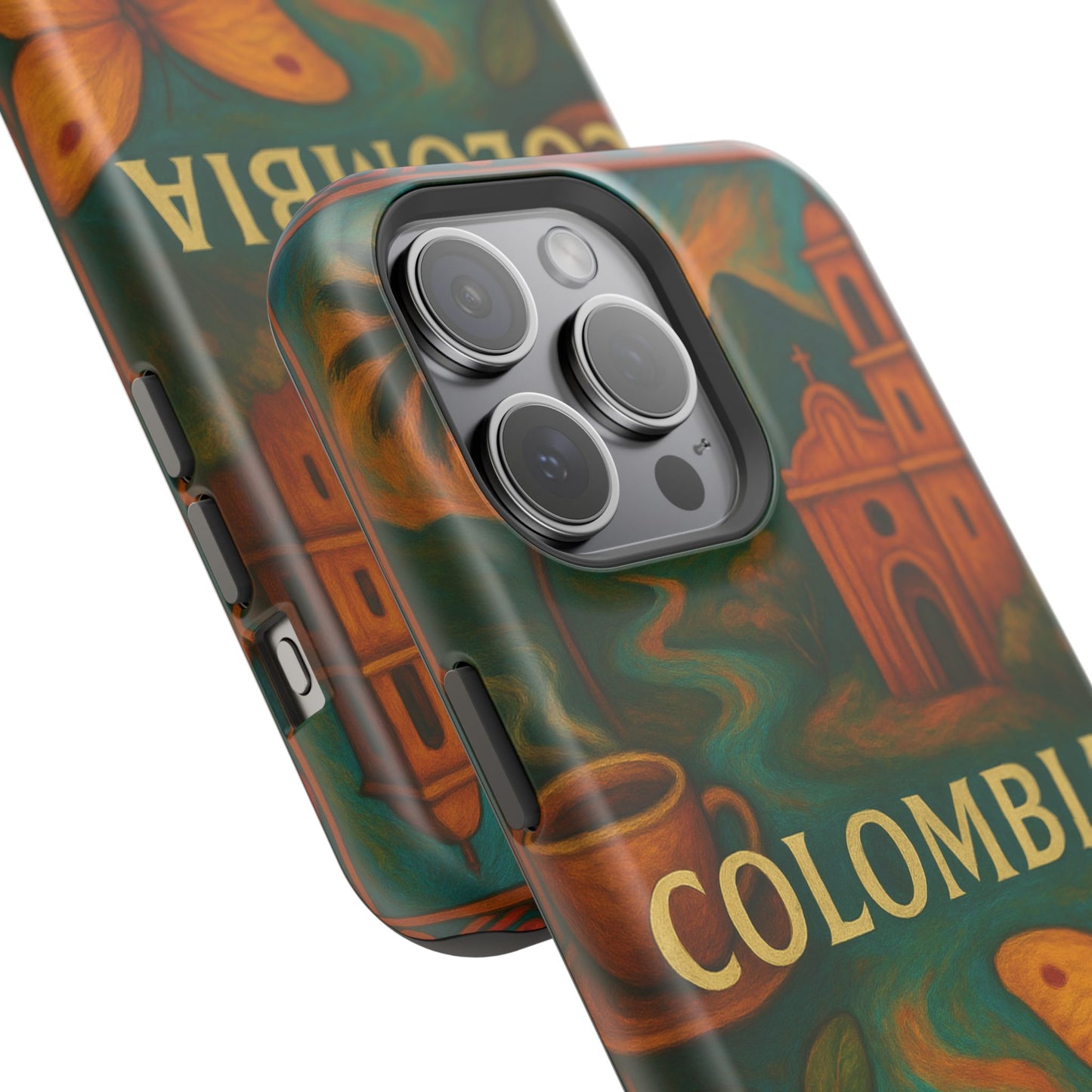 "Funda Magnética Reforzada Colombia: Magia de Colores, Café y Tradición ☕🎨🌄"