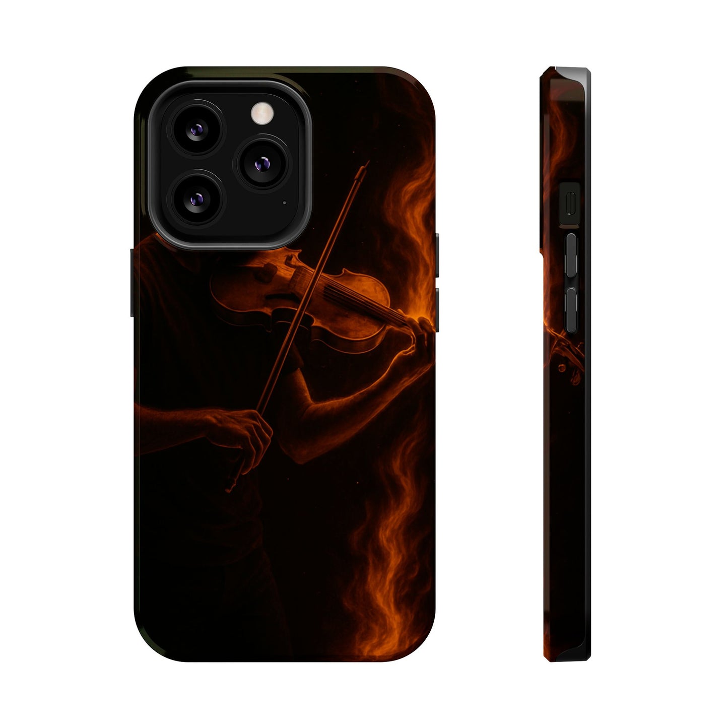 "Funda Magnética Reforzada Magnética Reforzada violin 🎻🔥 “Toca con el alma. Quema con cada nota.” 🔥🎻