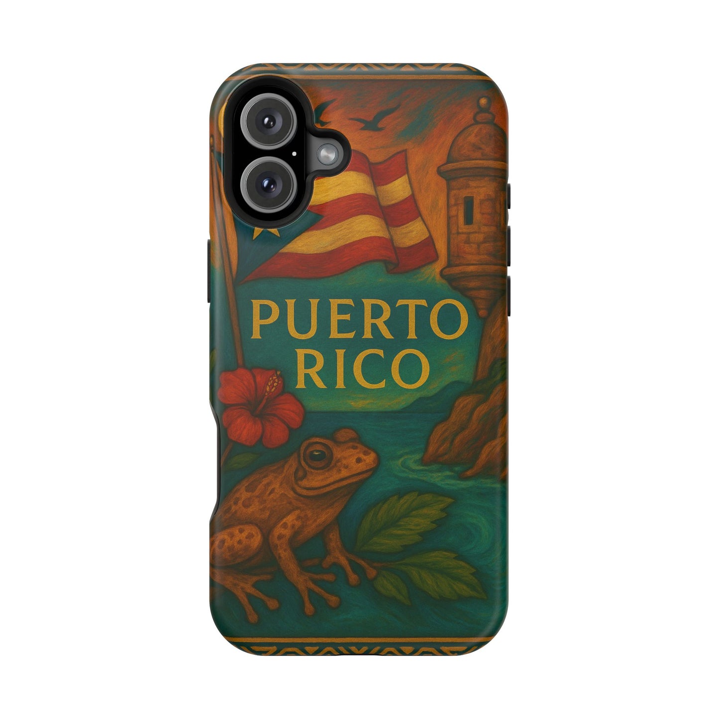 "Reinforced Magnetic Case Puerto Rico – Caribbean rhythm, soul, and color"
