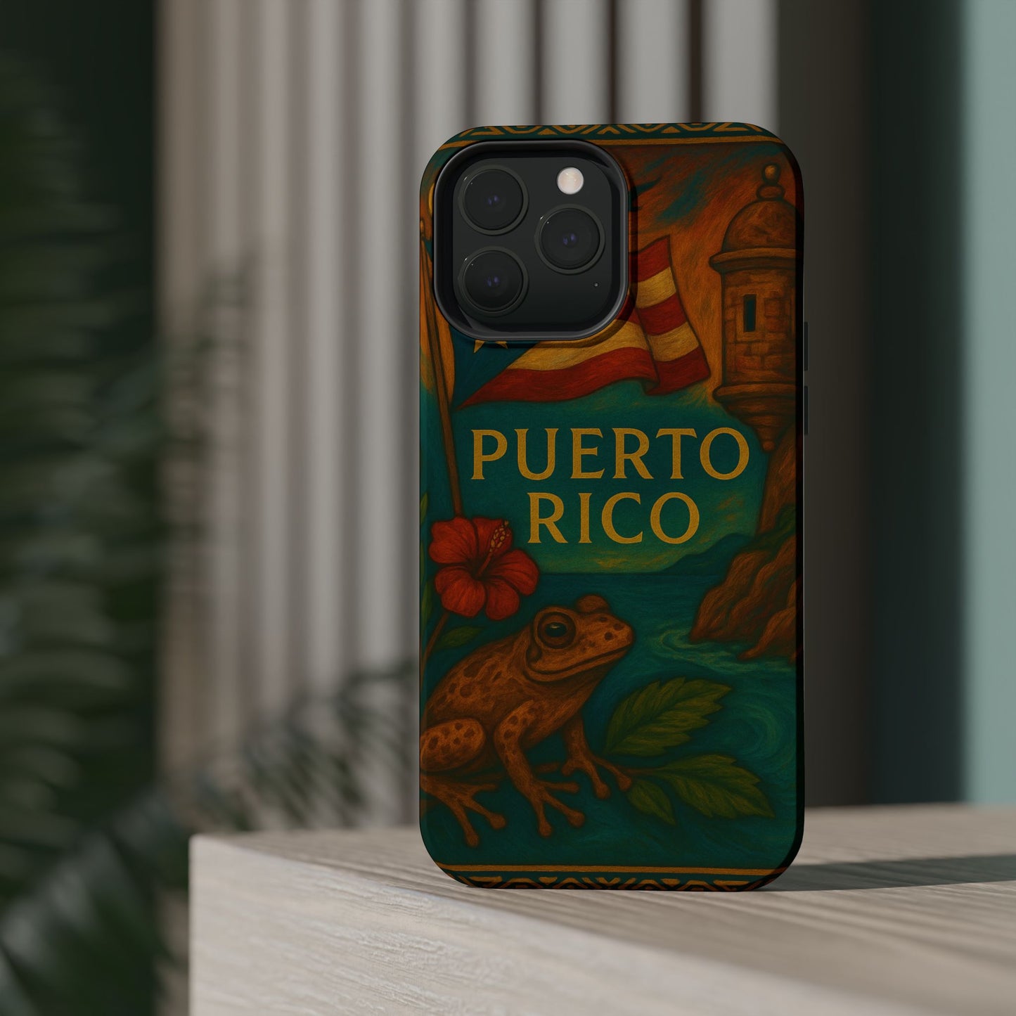 "Reinforced Magnetic Case Puerto Rico – Caribbean rhythm, soul, and color"