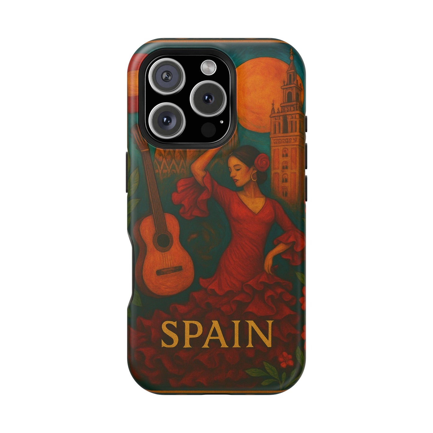"Funda Magnética Reforzada Magnética Reforzada España: Pasión, Arte y Sabores que Enamoran 🎨💃🍷"