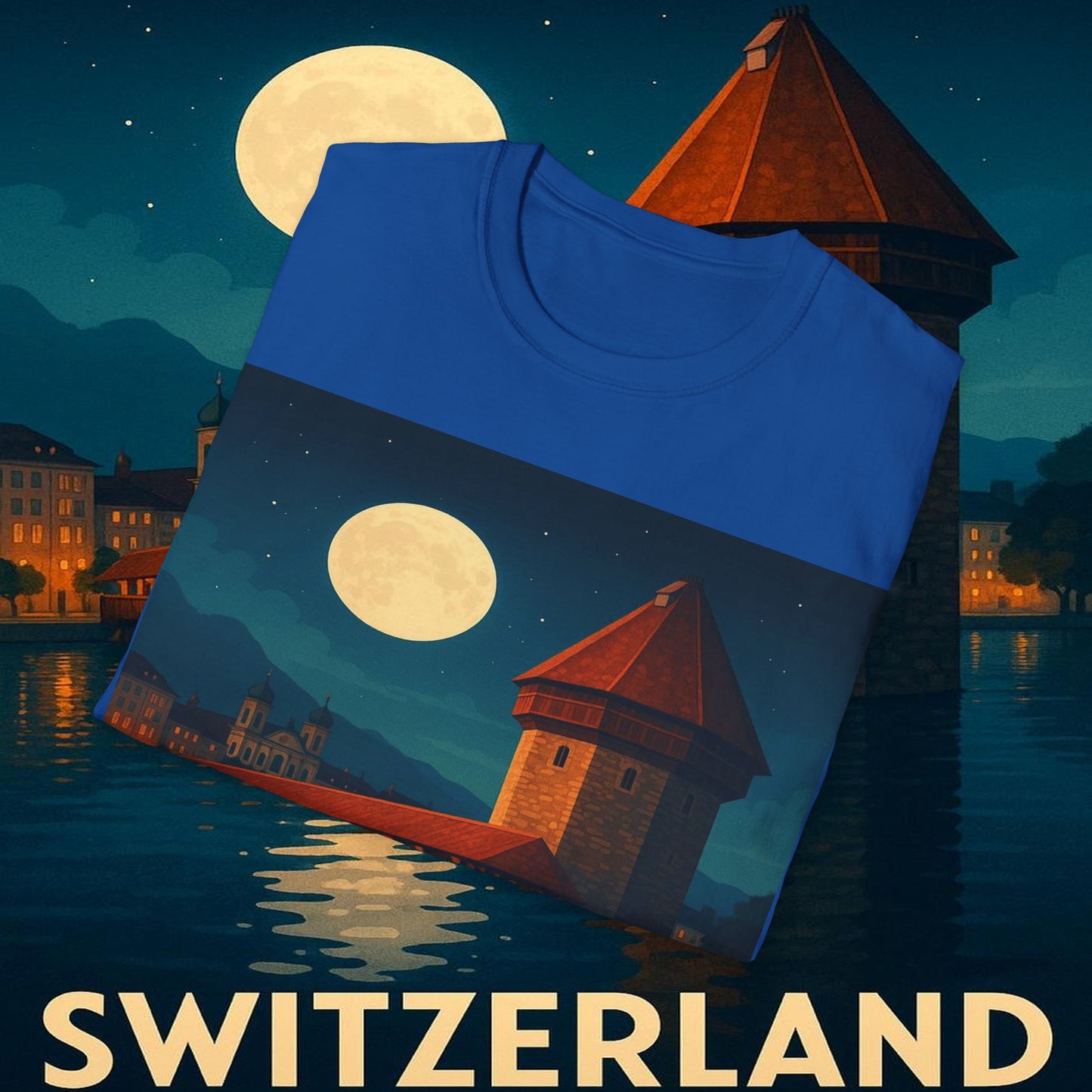 "Camiseta suiza❄️ – Tierra de montañas majestuosas y precisión legendaria"