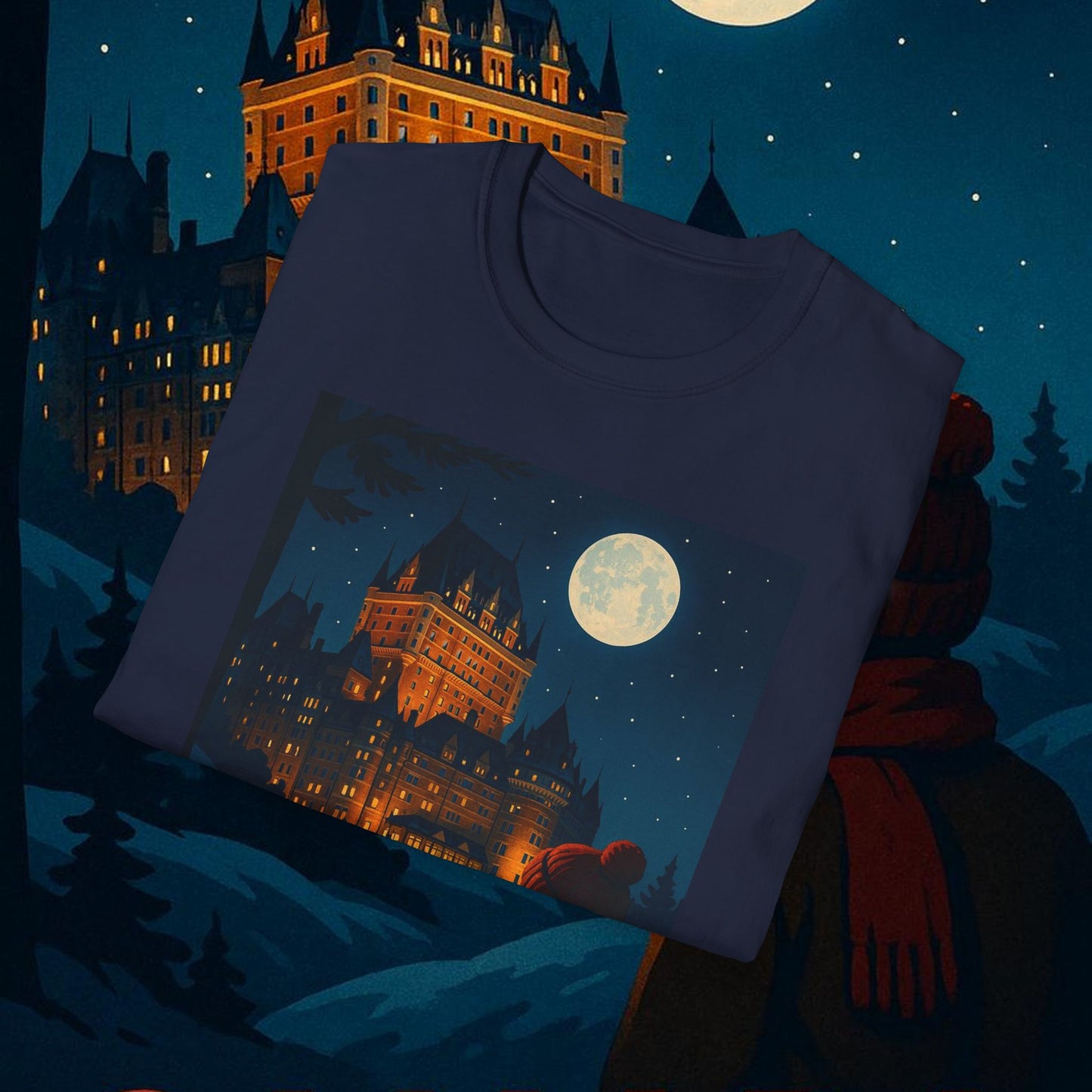 "Camiseta Canadá: Naturaleza Majestuosa y Espíritu Libre 🍁🏞️🦌"