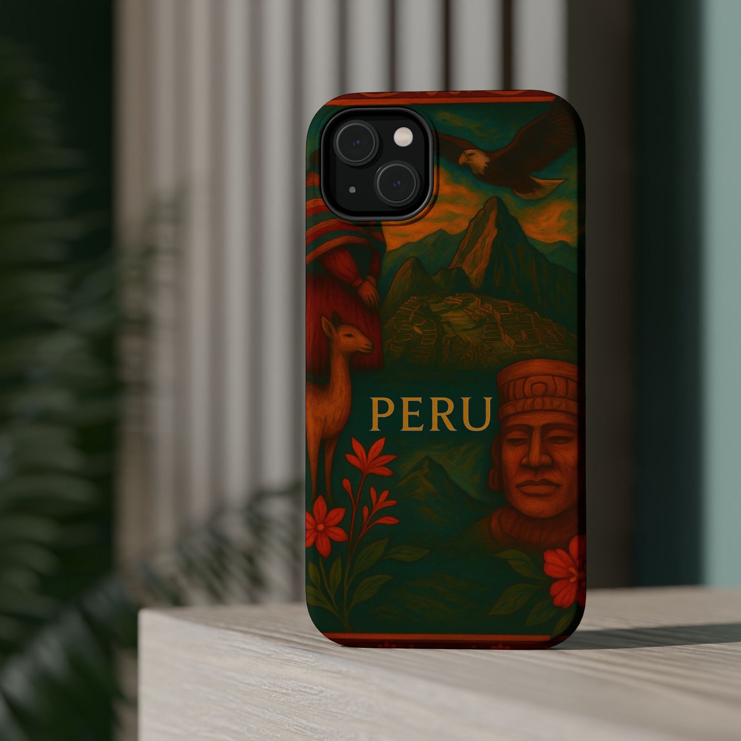 "Funda Magnética Reforzada Perú: Misticismo, Historia y Maravillas Eternas 🏔️🦙🛕"