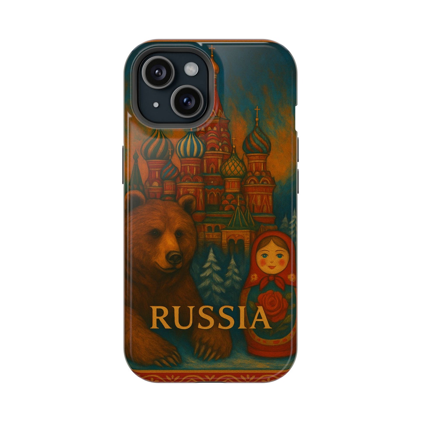 "Funda Magnética Reforzada Magnética Reforzada Rusia❄️ – Tierra de historia, misterio y grandeza"