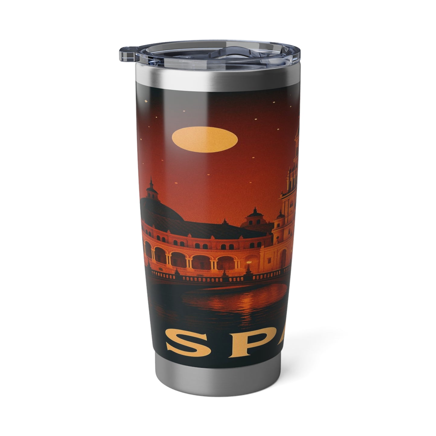 "Vaso Térmico Vagabond 20oz España: Pasión, Arte y Sabores que Enamoran 🎨💃🍷"