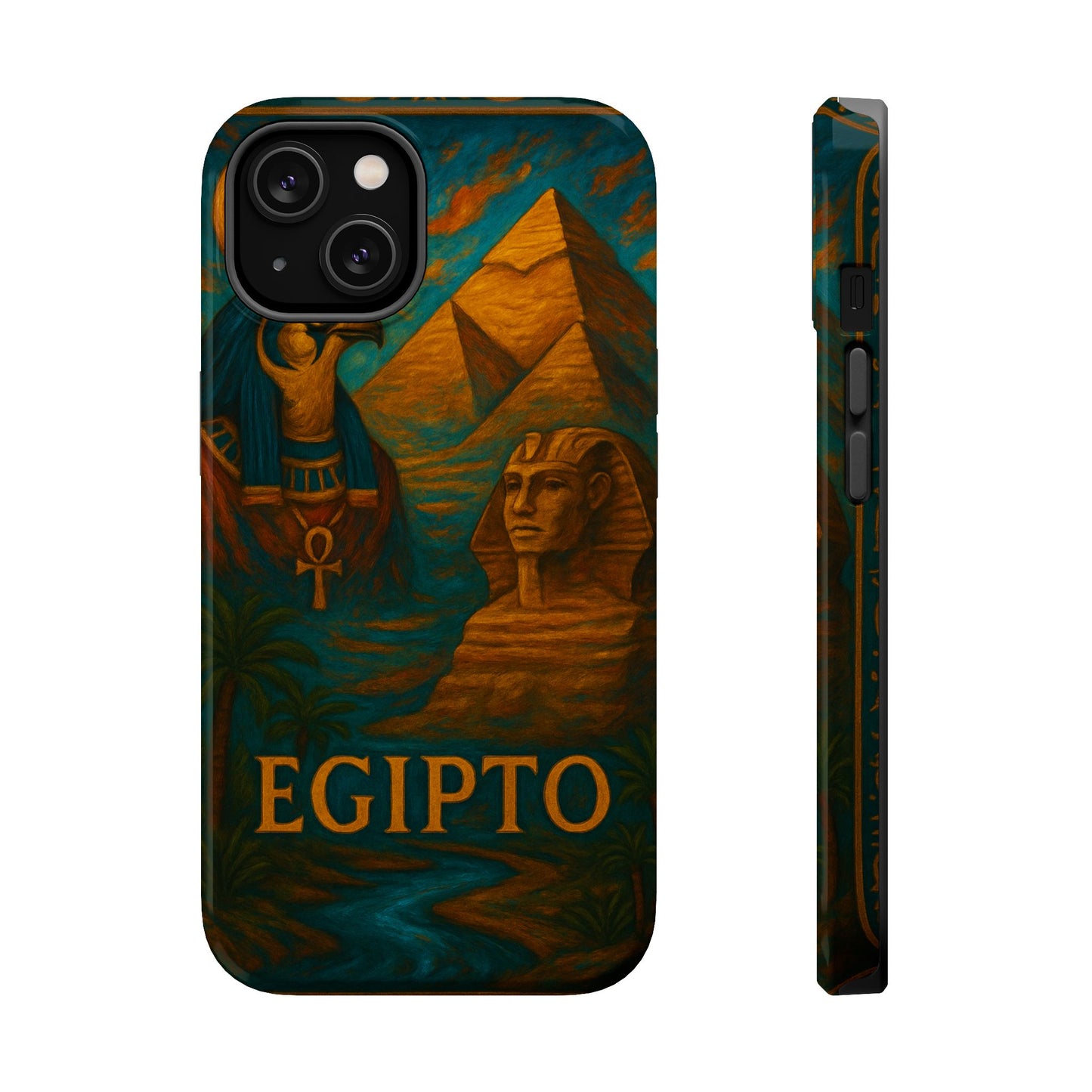 "Funda Magnética Reforzada Egipto Misterio Dorado del Nilo 🏺🌅🐫