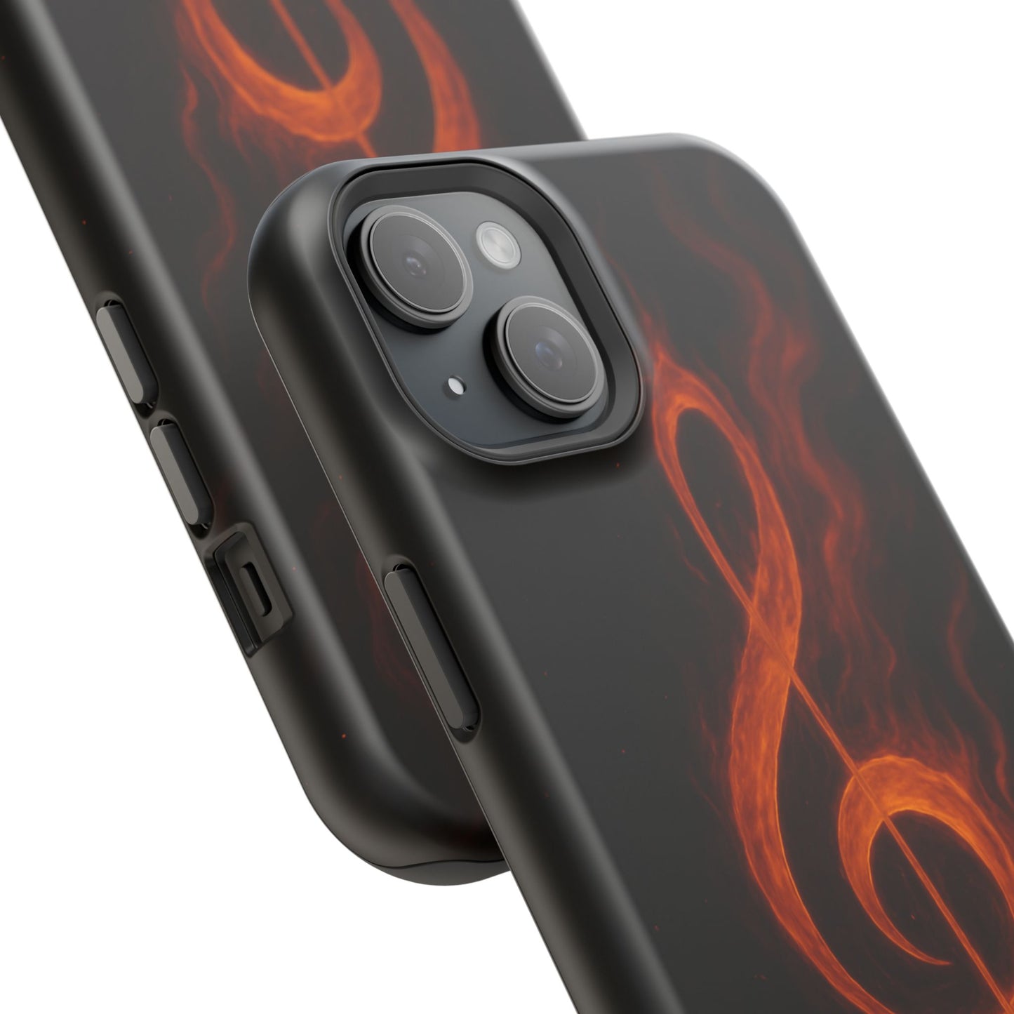 "Reinforced Magnetic Case Reinforced Magnetic Treble Clef 🎼🔥Where a note is born... a flame is born.” 🔥🎼