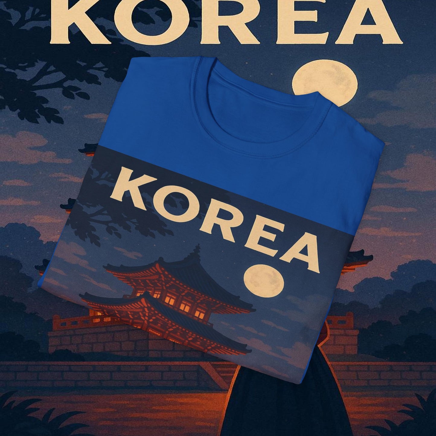 "Camiseta corea 🌸 – Tradición milenaria y modernidad vibrante"