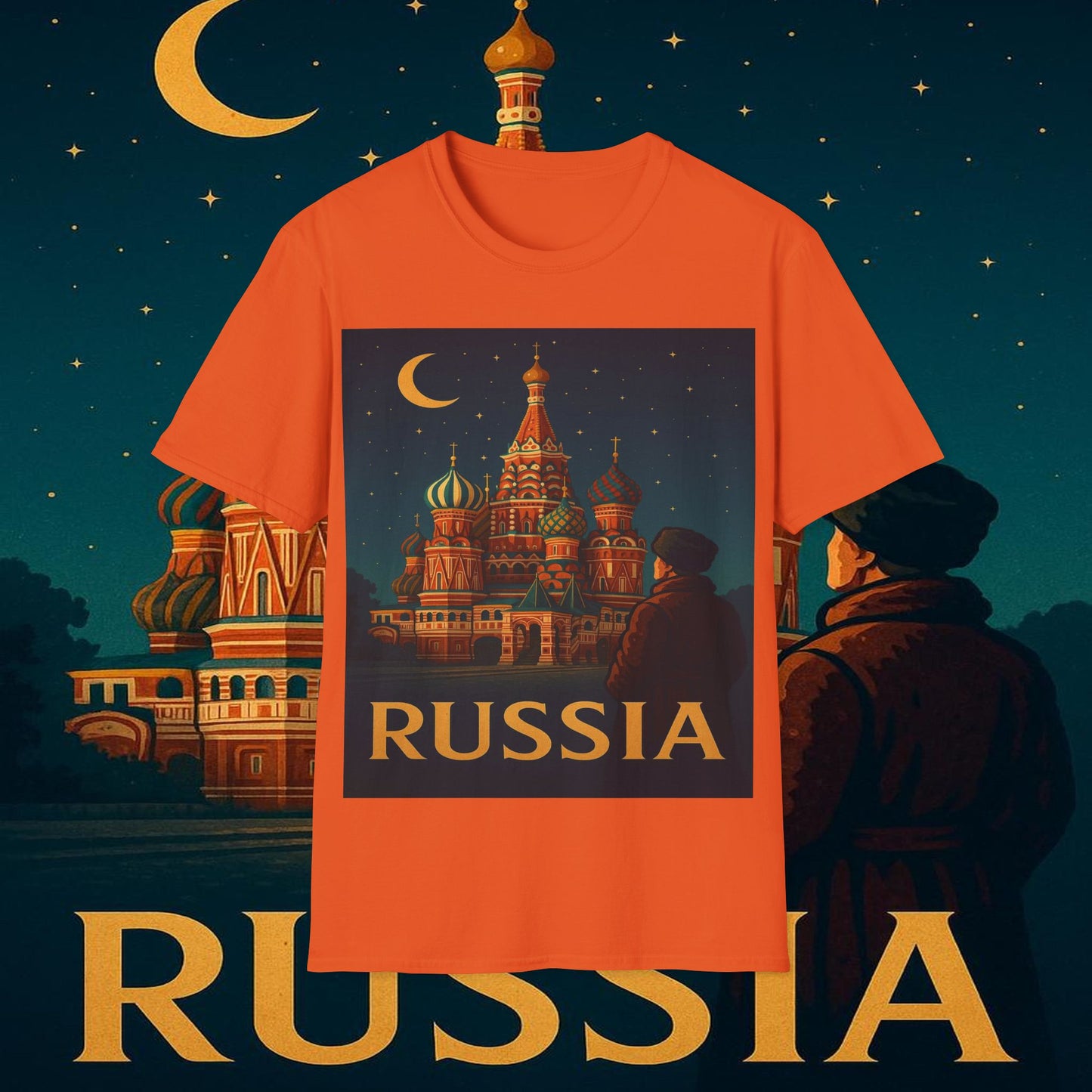 "Camiseta Rusia ❄️ – Tierra de historia, misterio y grandeza"