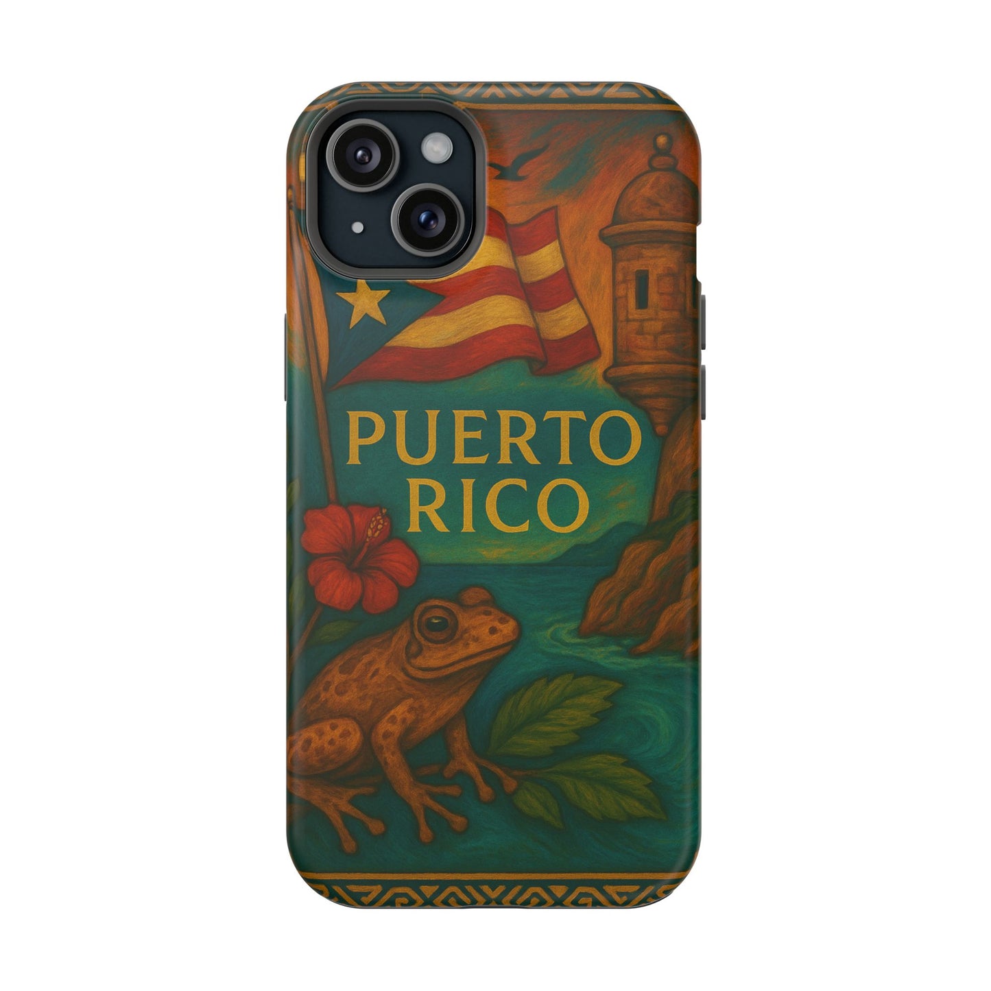 "Reinforced Magnetic Case Puerto Rico – Caribbean rhythm, soul, and color"