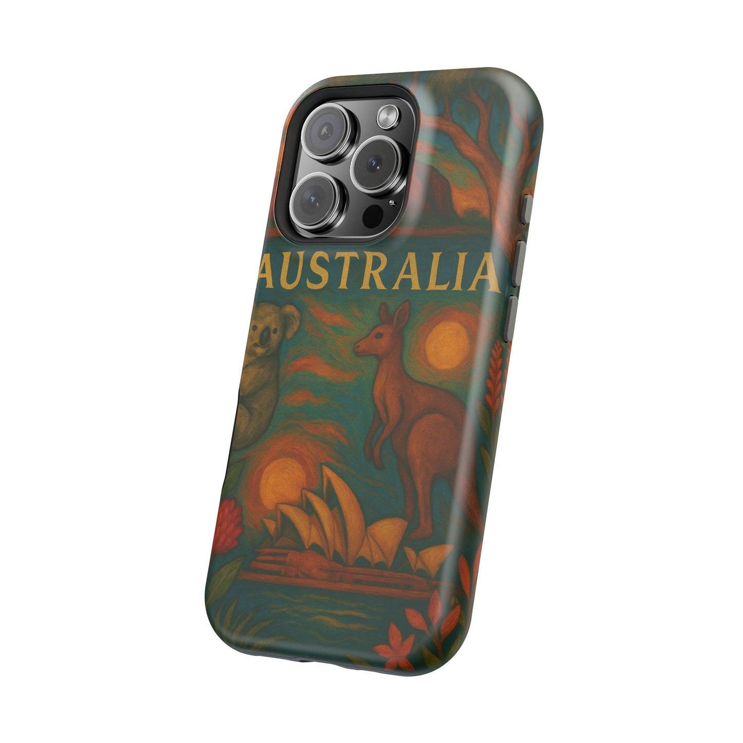 "Funda Magnética Reforzada Magnética Reforzada Australia🌞 – Tierra de maravillas naturales y espíritu libre"