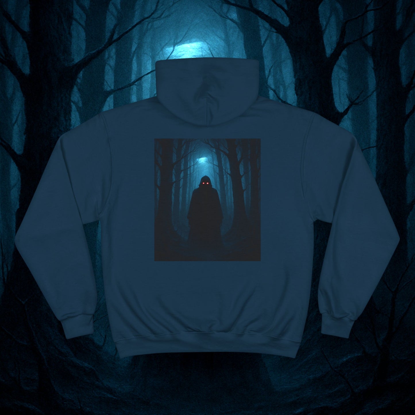 "Sudadera Premium Champion🖤 El Vigía del Bosque Oscuro"