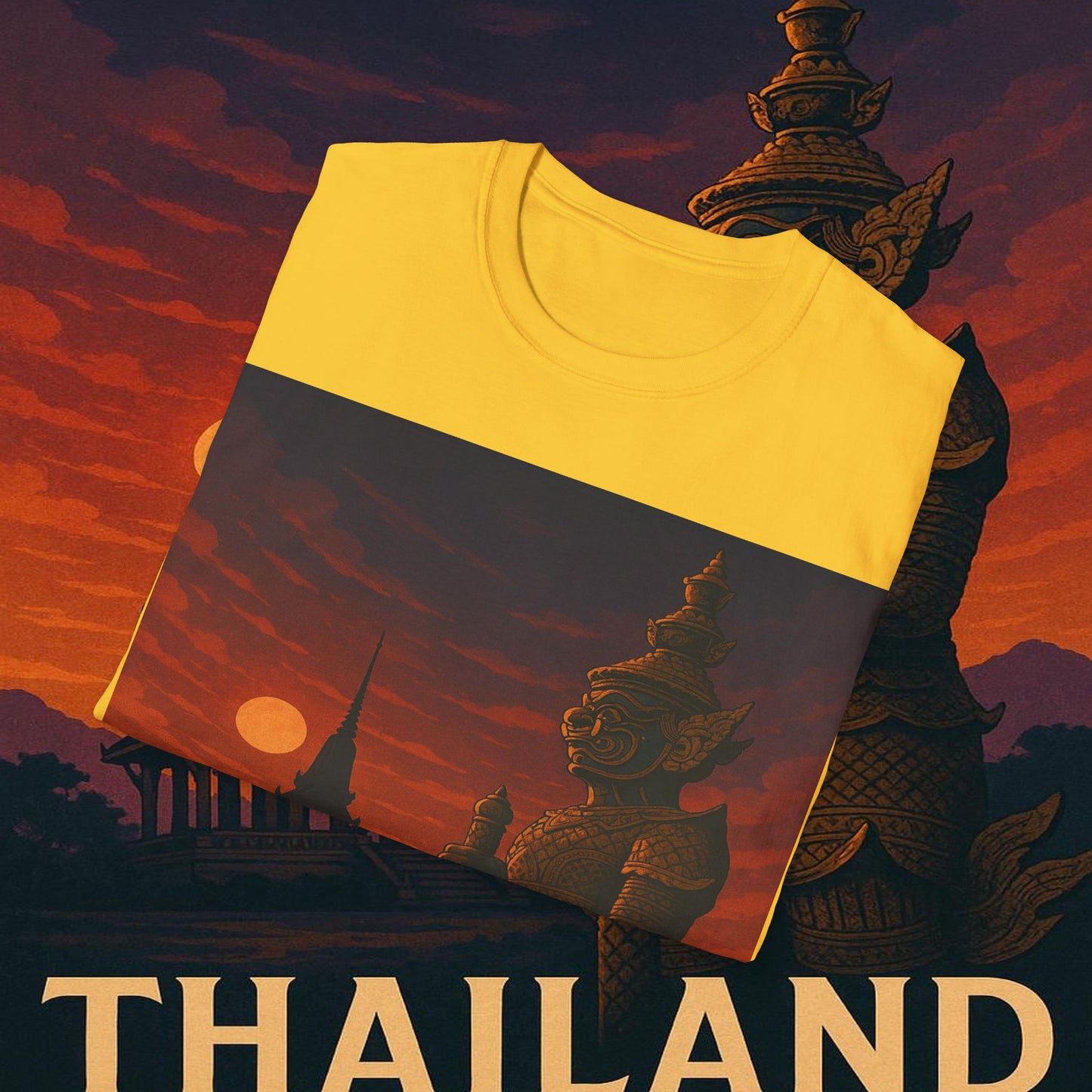 "Camiseta Thailand🌴 – El Reino de las Sonrisas y la Aventura"
