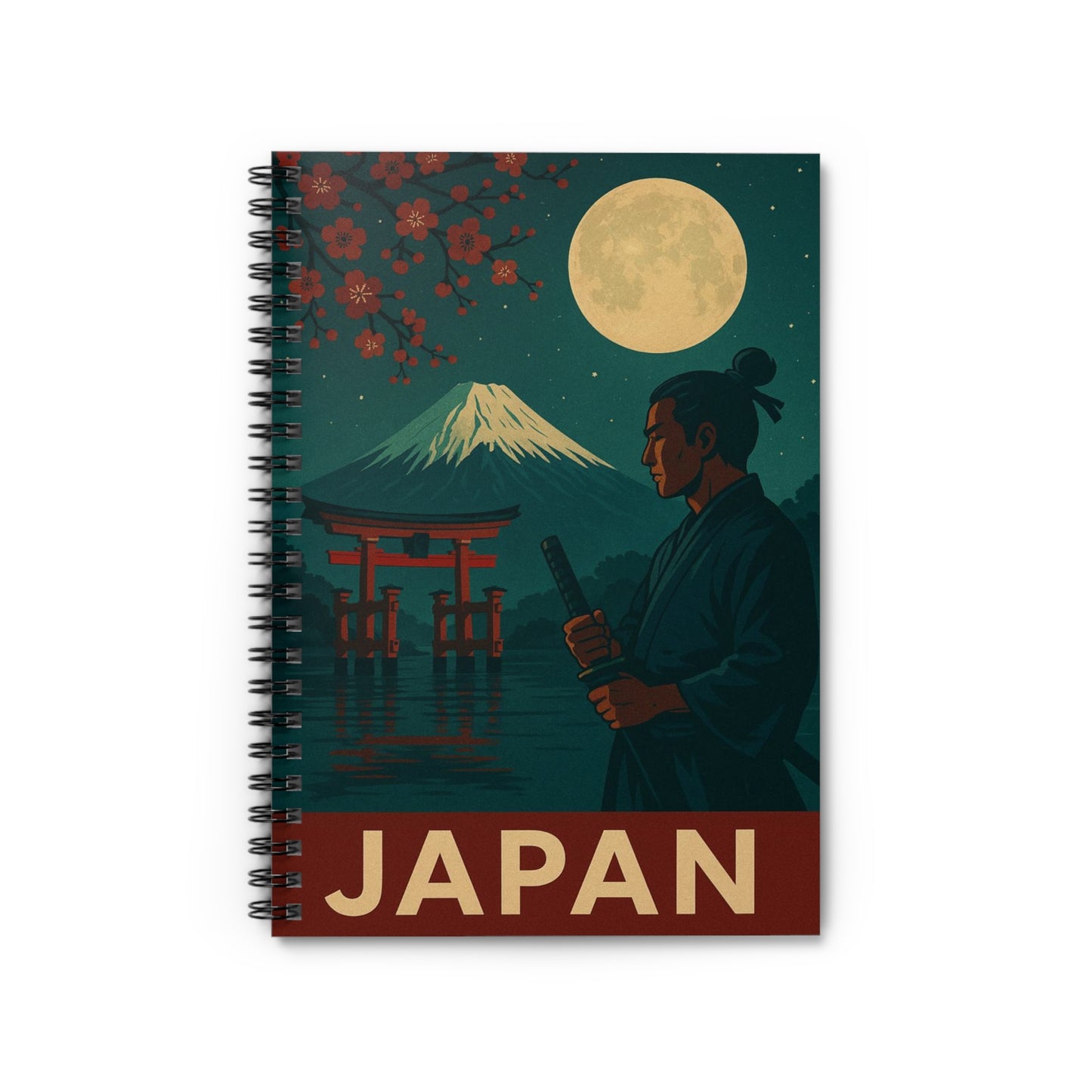 "libreta Japón: Tradición entre Cerezos y Montañas 🌸⛩️🗻"
